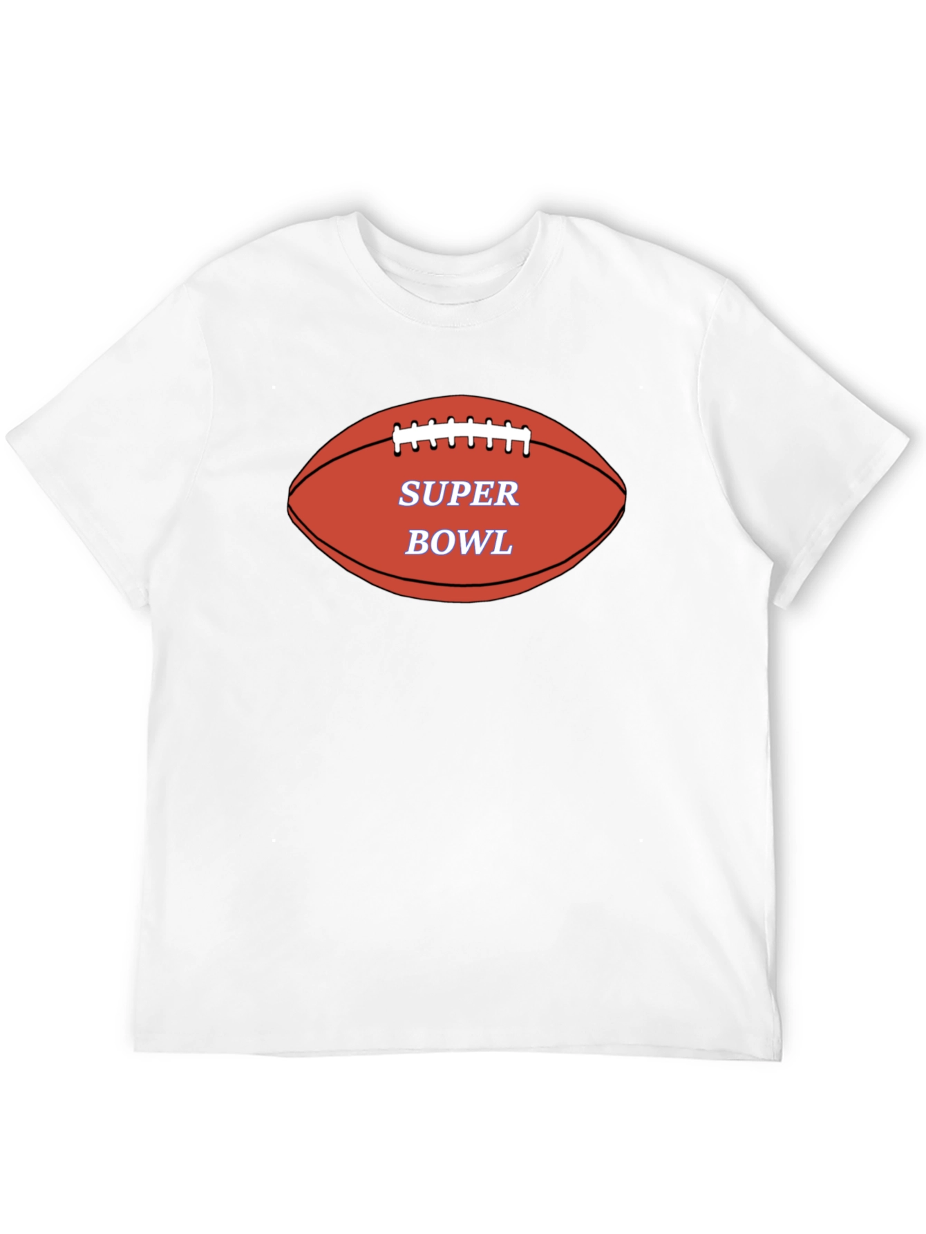 Super Bowl Football T-Shirt - Game Day Apparel
