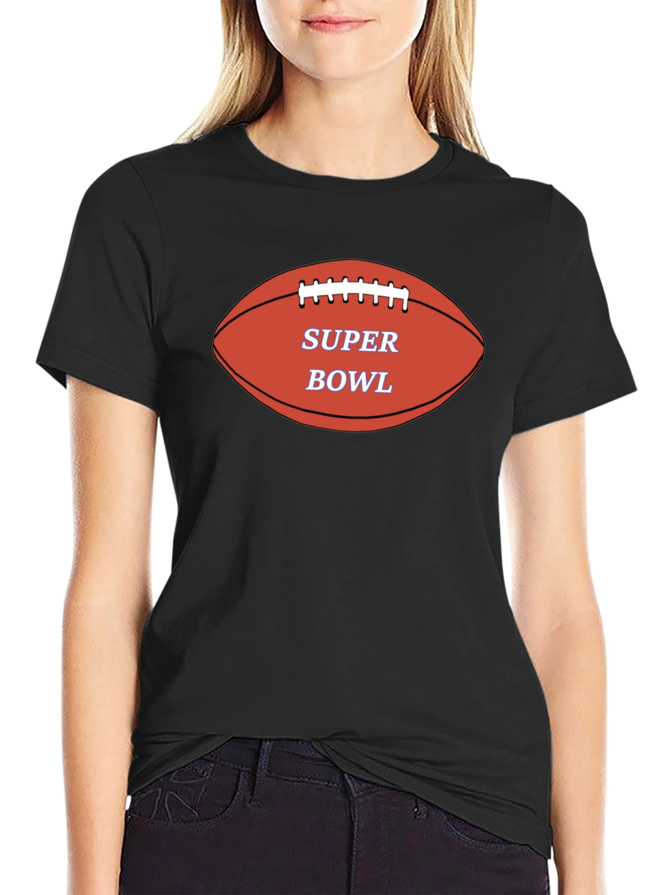 Super Bowl Football T-Shirt - Game Day Apparel