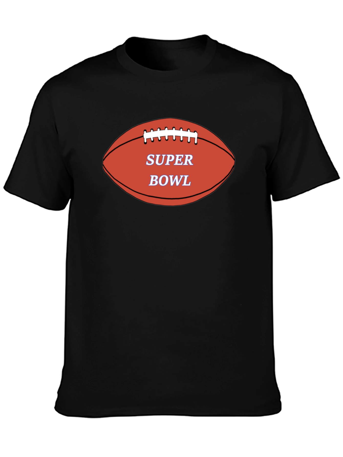 Super Bowl Football T-Shirt - Game Day Apparel