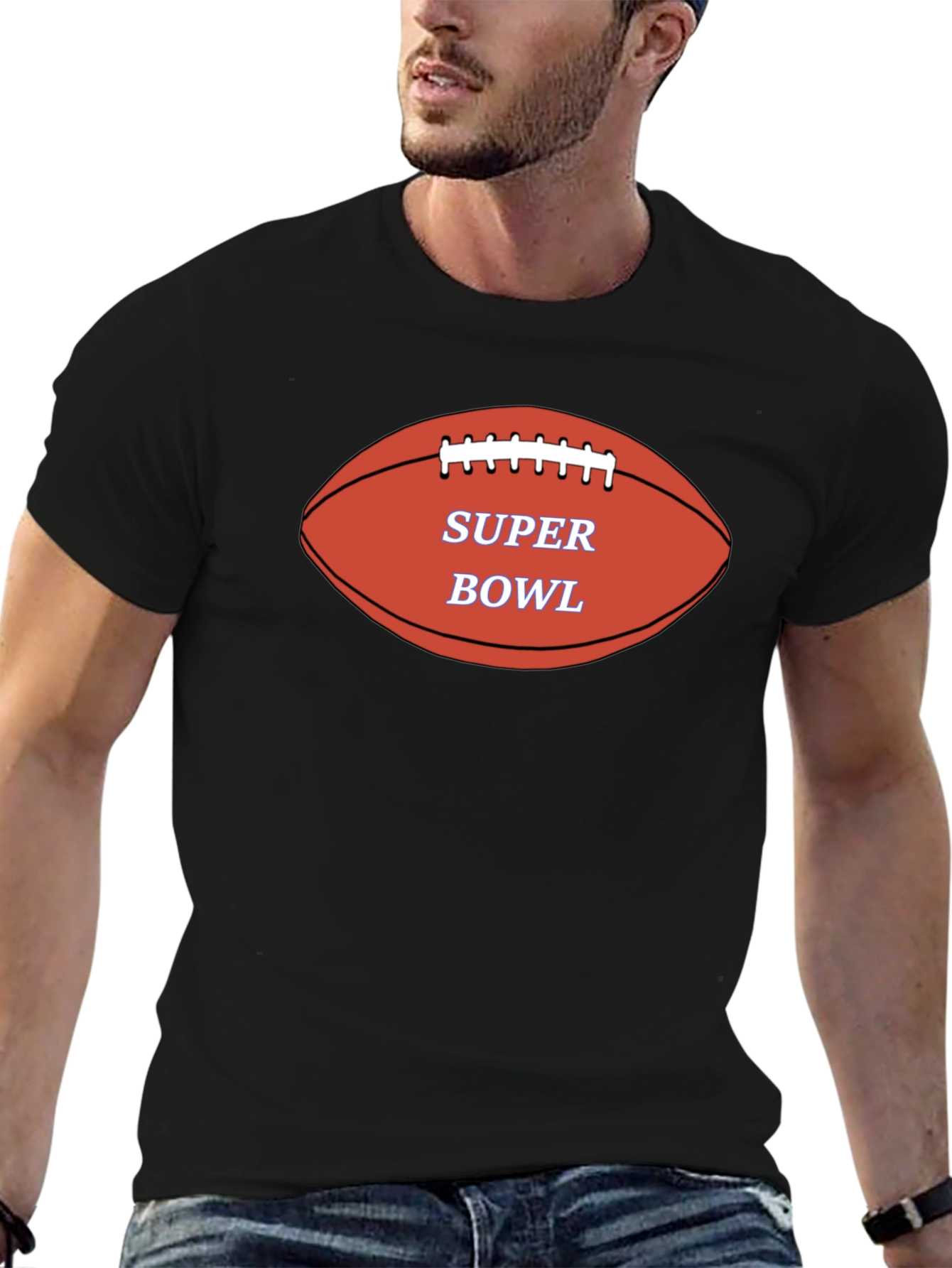 Super Bowl Football T-Shirt - Game Day Apparel