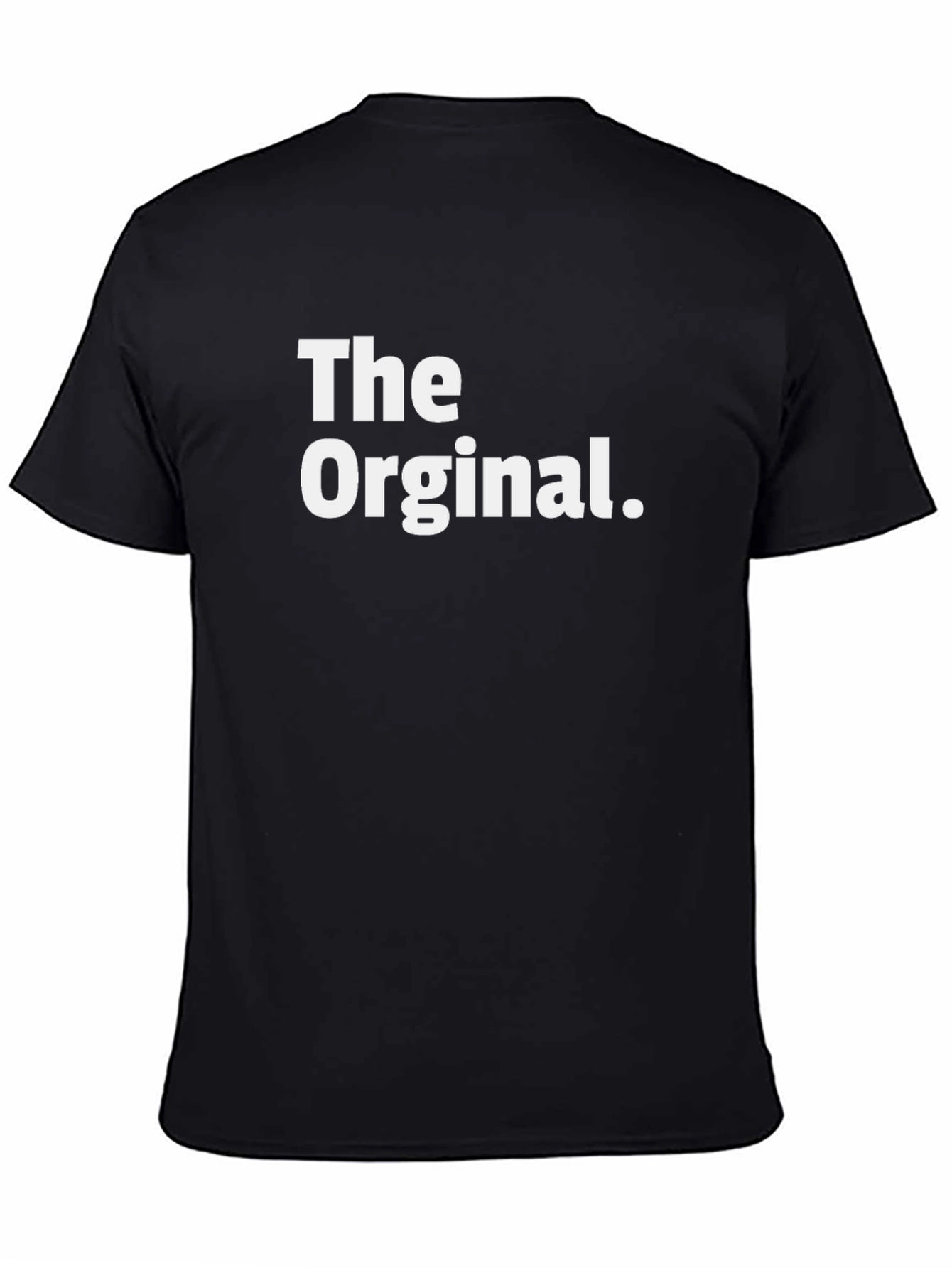 The Orginal Graphic Tee - Black Cotton T-Shirt