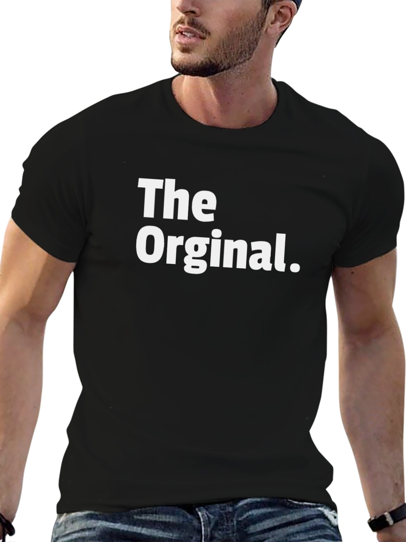 The Orginal Graphic Tee - Black Cotton T-Shirt