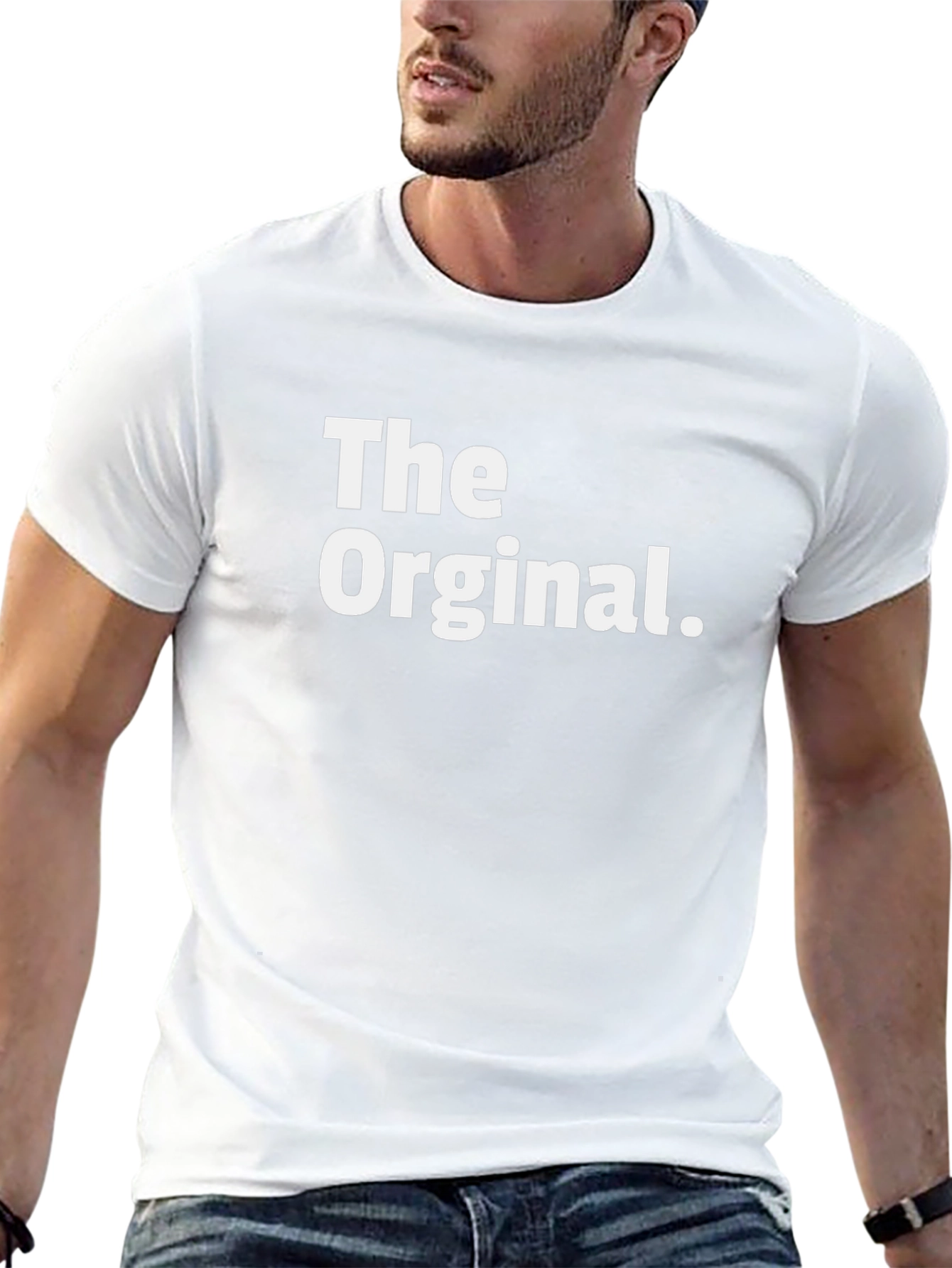 The Orginal Graphic Tee - Black Cotton T-Shirt