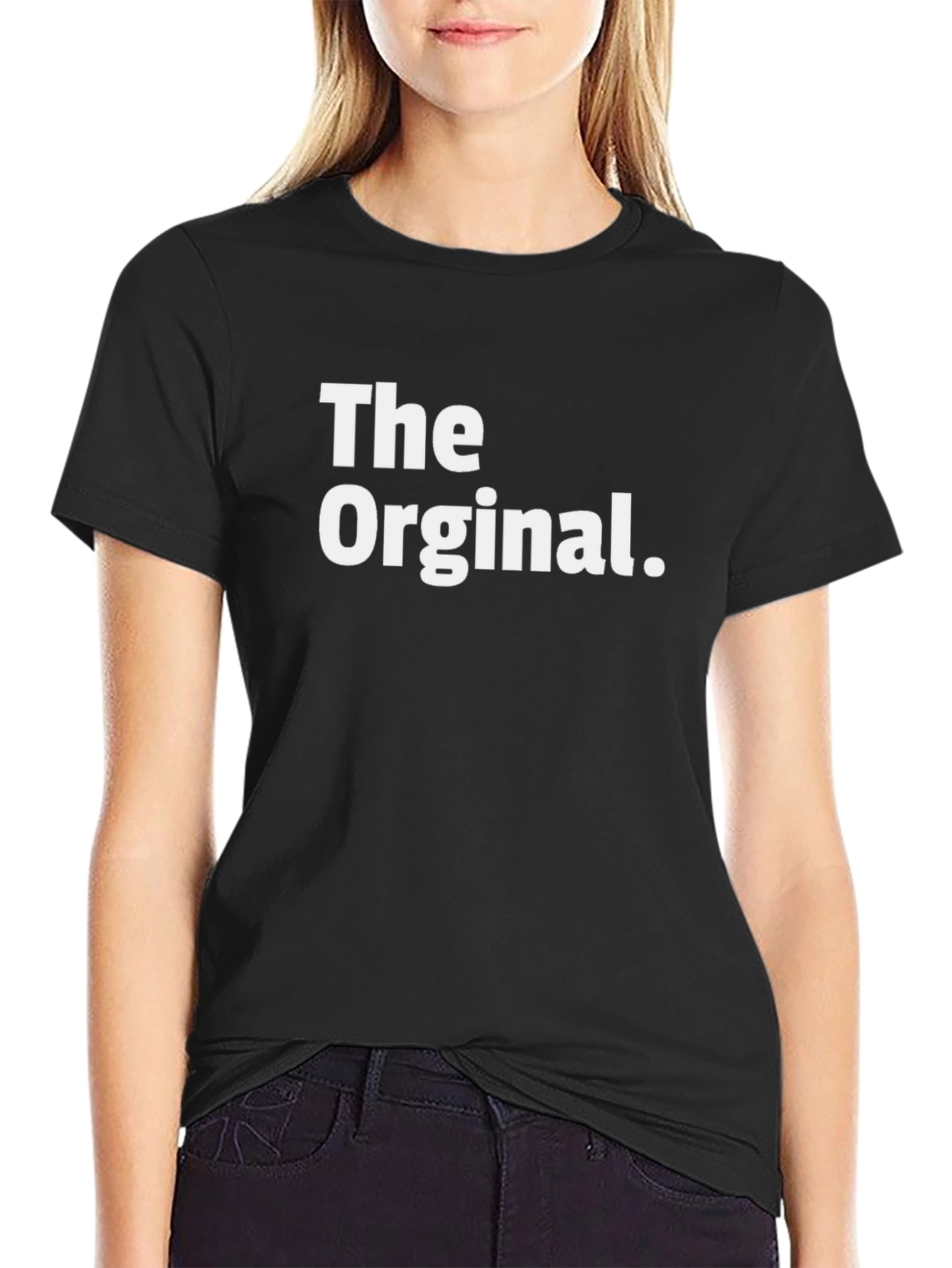 The Orginal Graphic Tee - Black Cotton T-Shirt