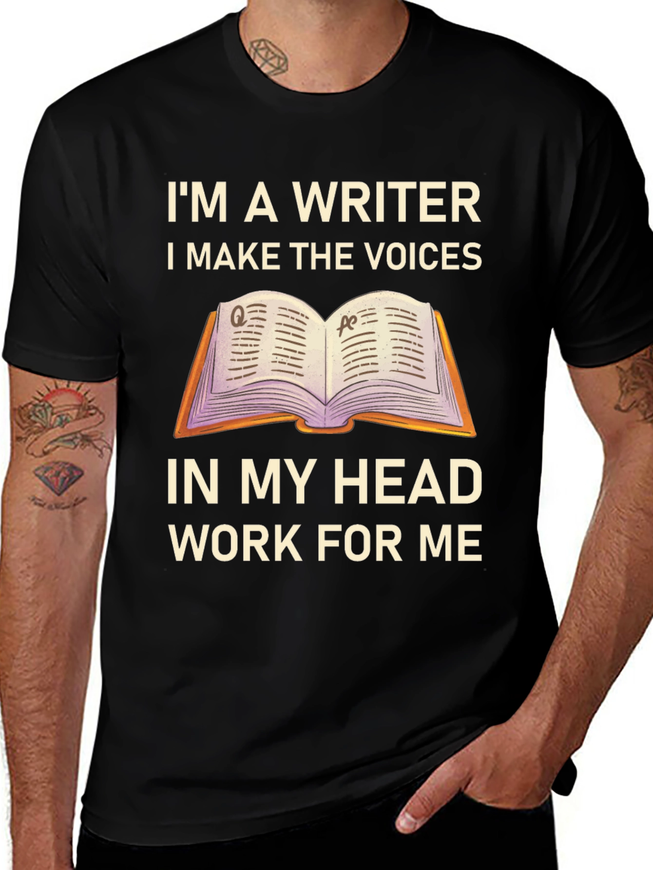 Writer T-Shirt: Voices in My Head