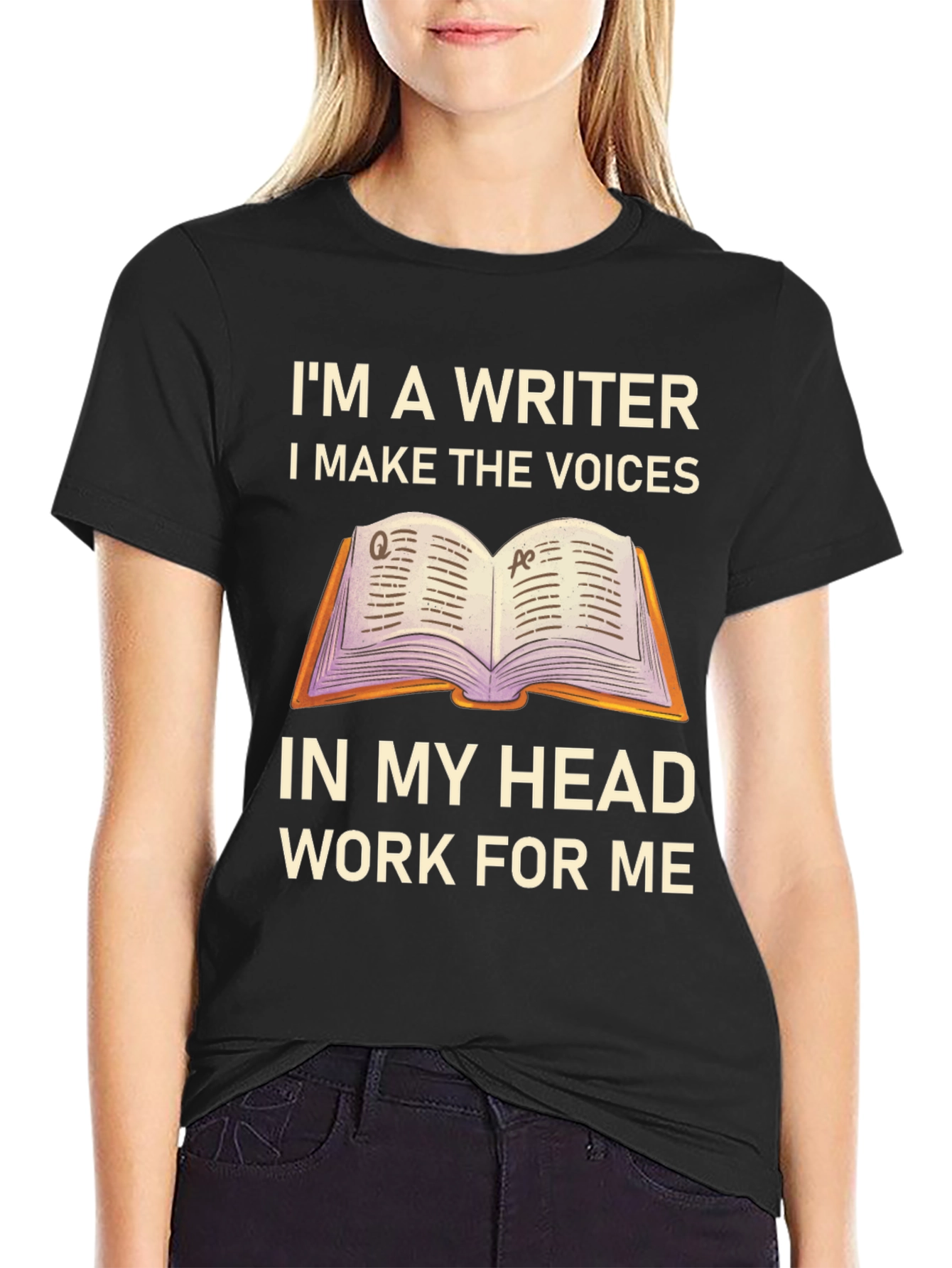 Writer T-Shirt: Voices in My Head