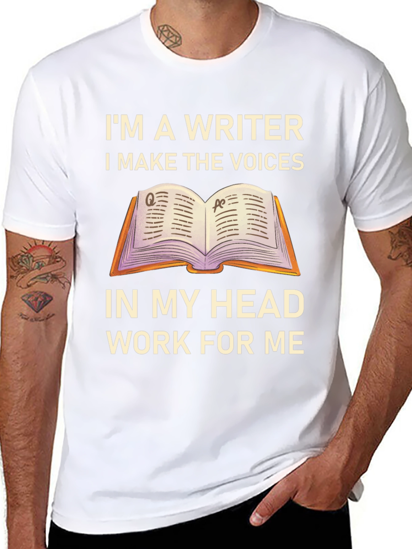 Writer T-Shirt: Voices in My Head