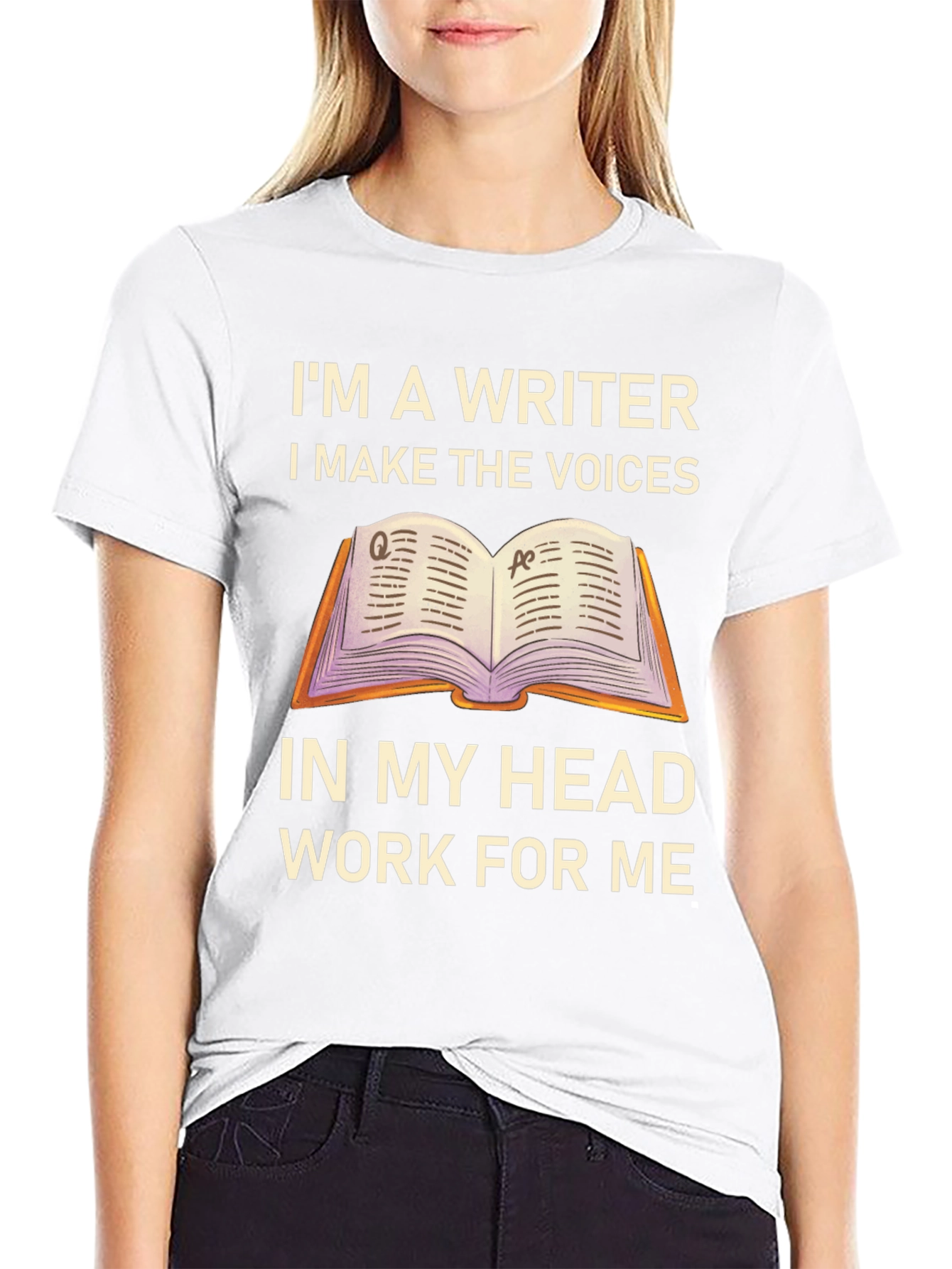 Writer T-Shirt: Voices in My Head