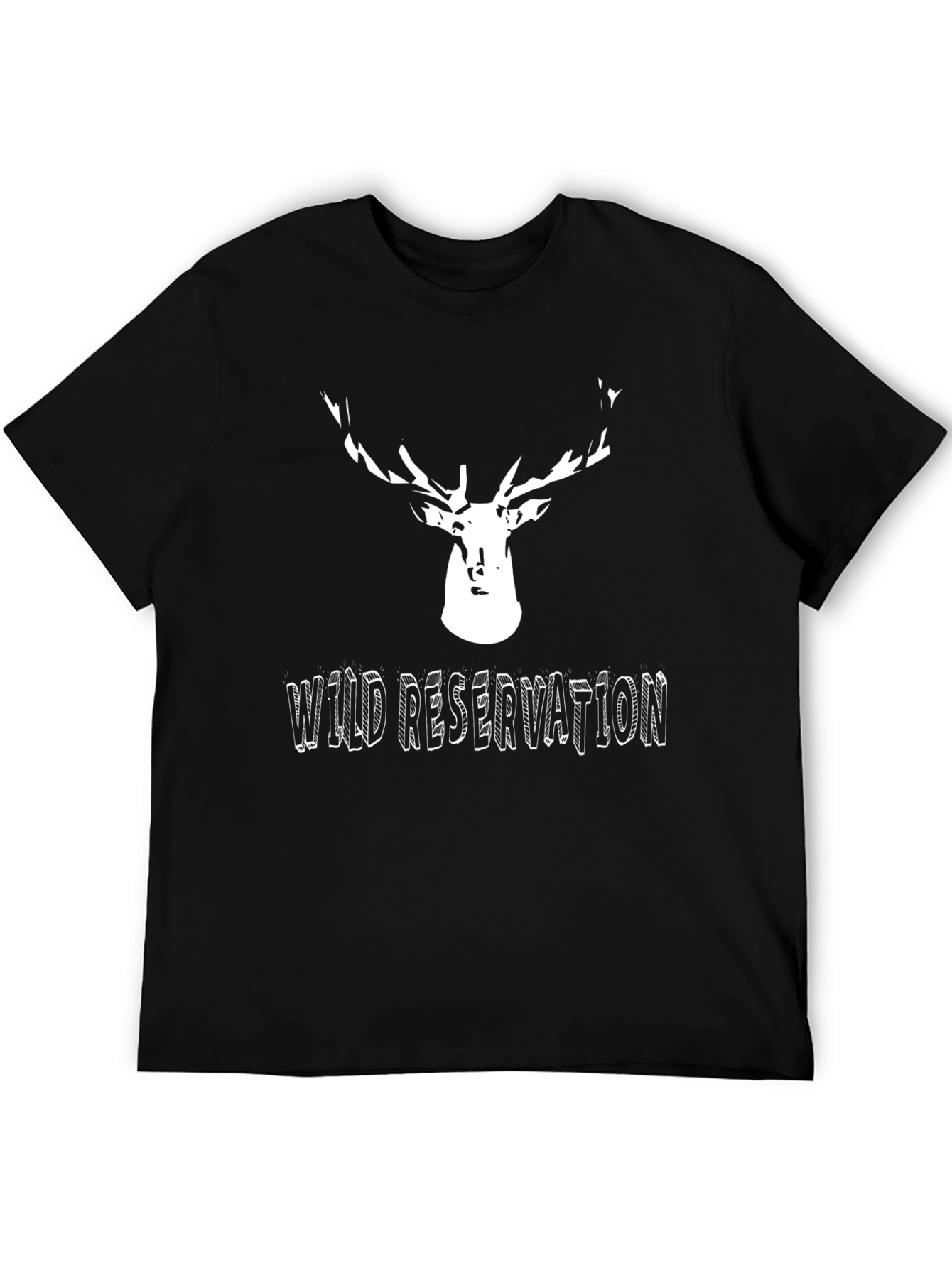 Wild Reservation Graphic Tee - Black