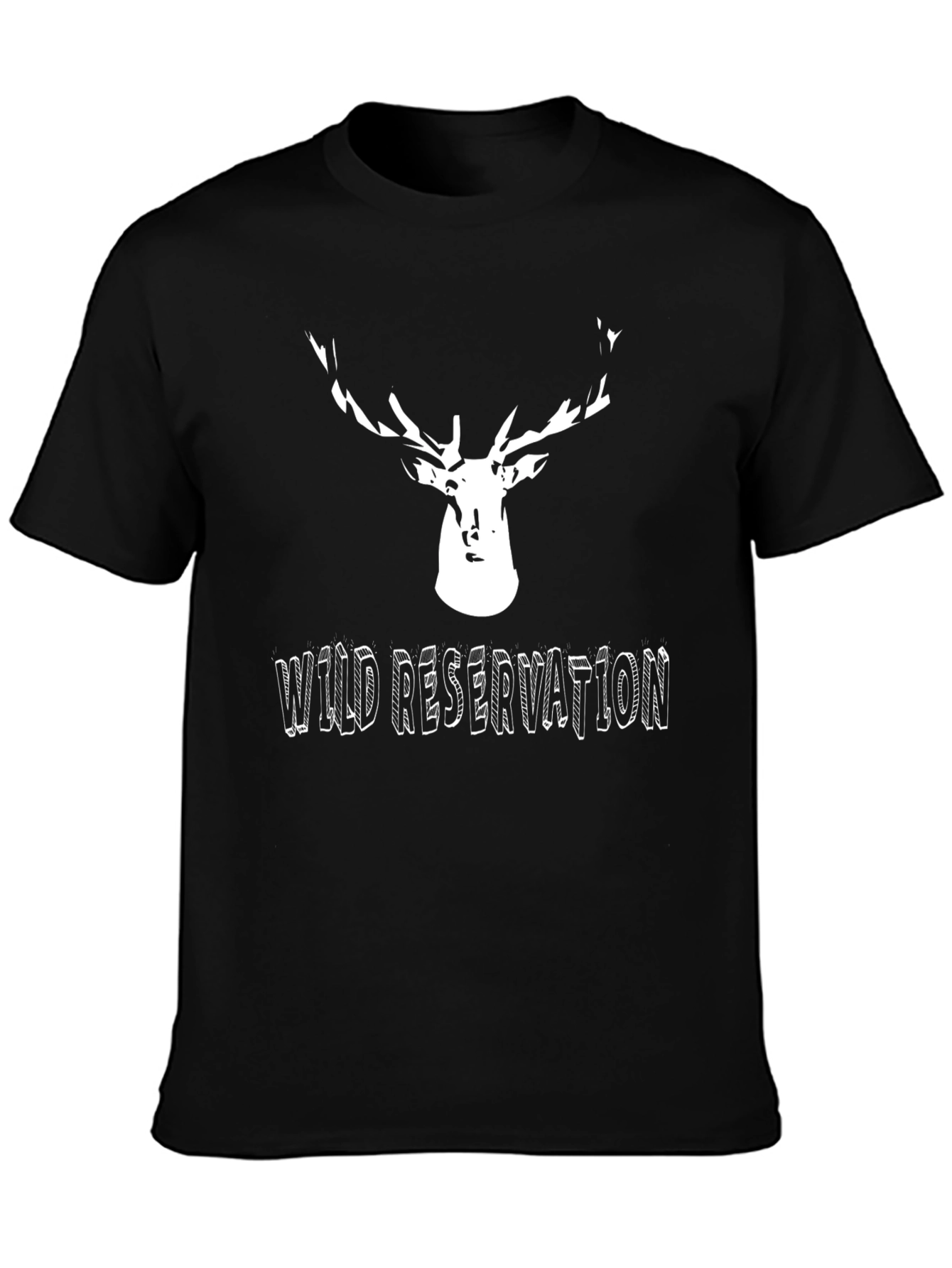 Wild Reservation Graphic Tee - Black