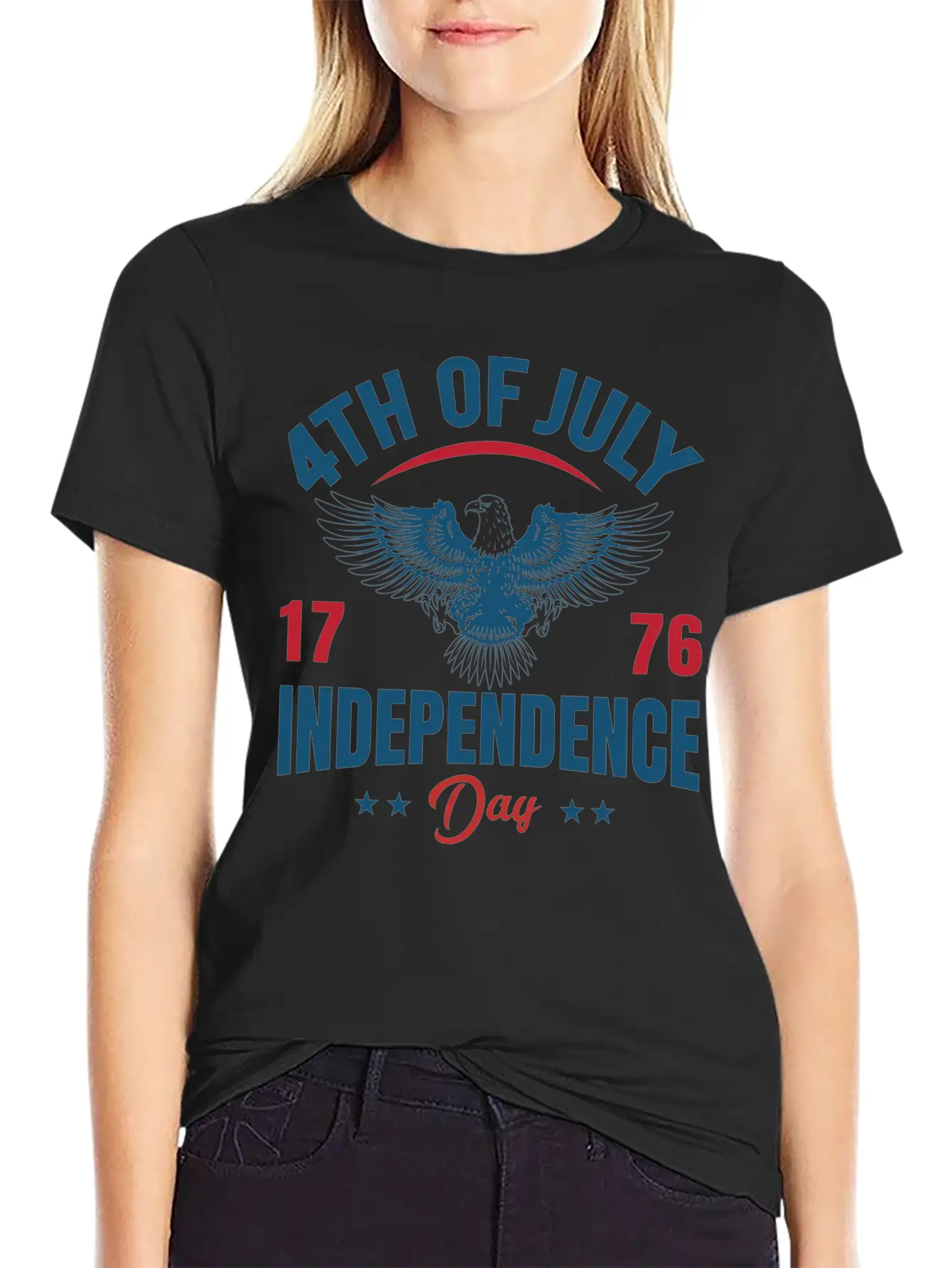 4th Of July 1776 Independence Day – Gift Idea USA Modern Fit Casual T-Shirt – Clean And Versatile Design