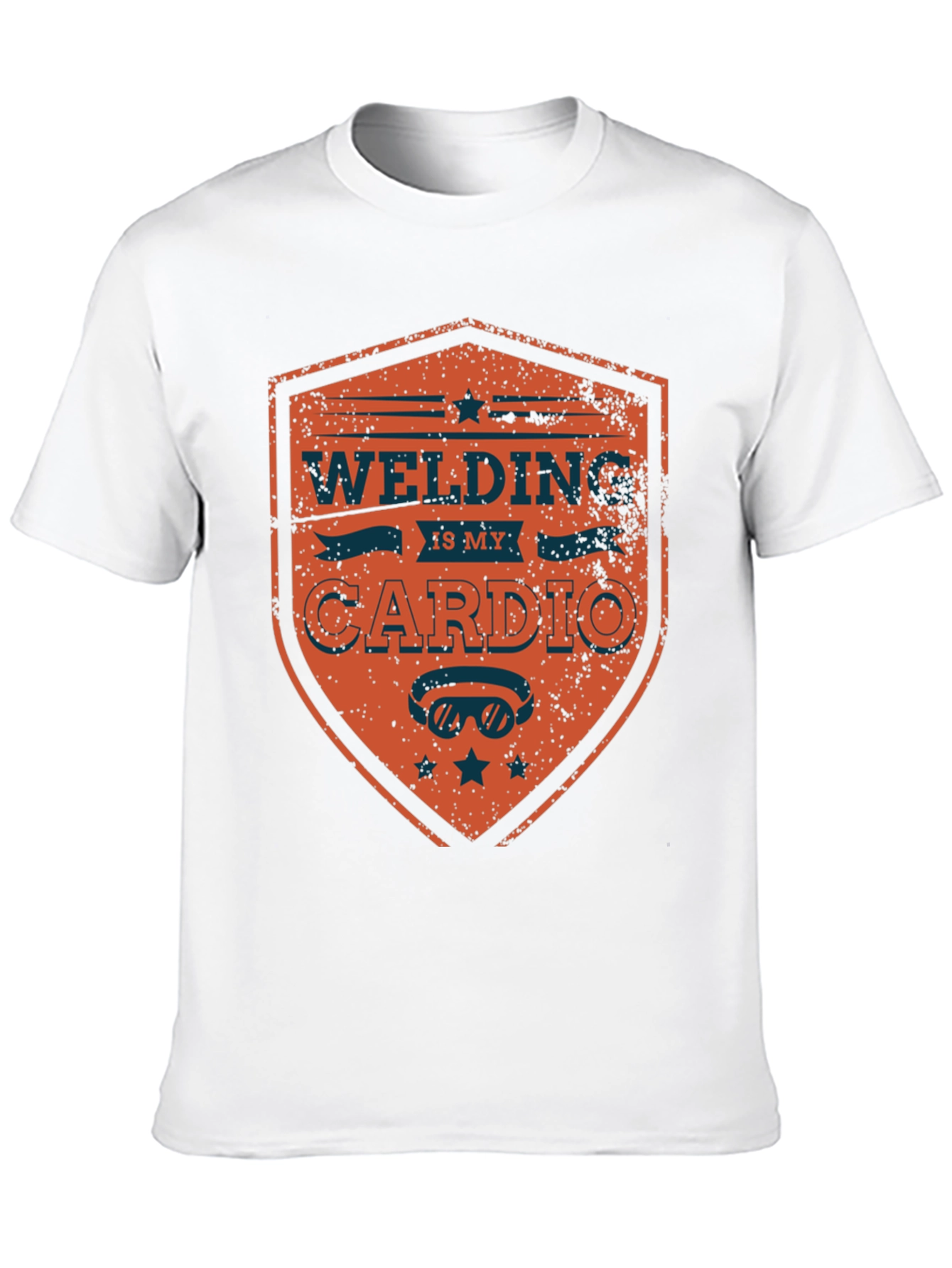 Welding Is My Cardio Mens Graphic T-Shirt