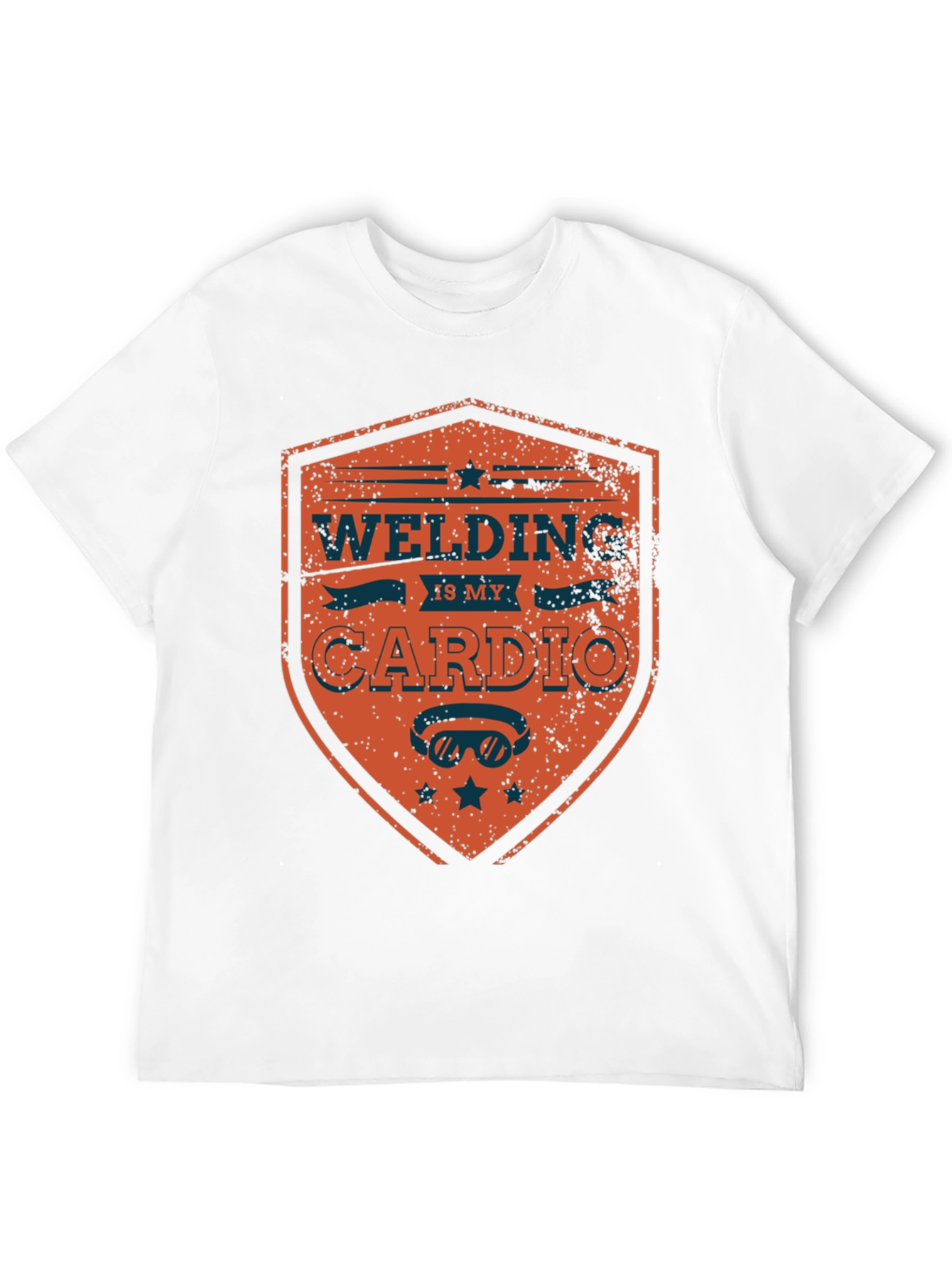 Welding Is My Cardio Mens Graphic T-Shirt