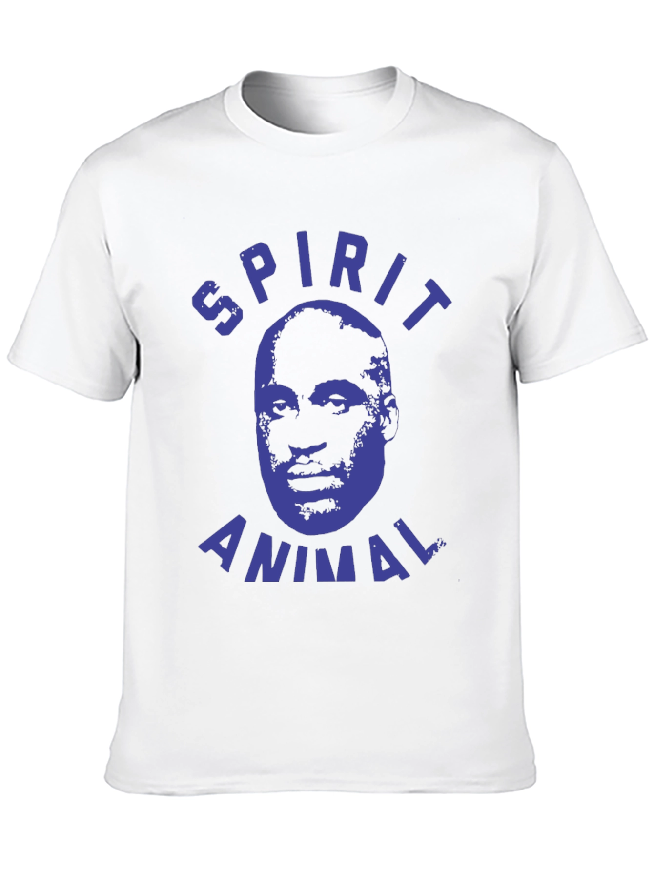 Spirit Animal Graphic Tee - Black Cotton T-Shirt