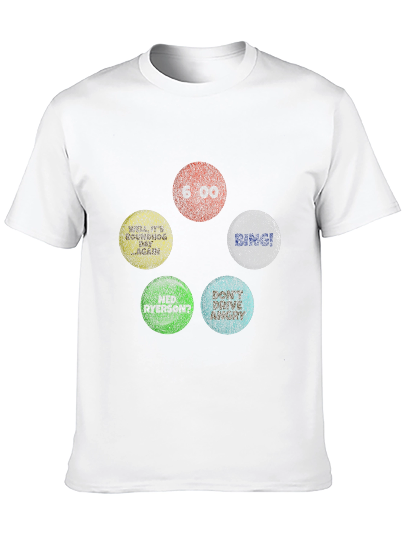 Novelty Graphic Tee - Groundhog Day Bingo 6:00