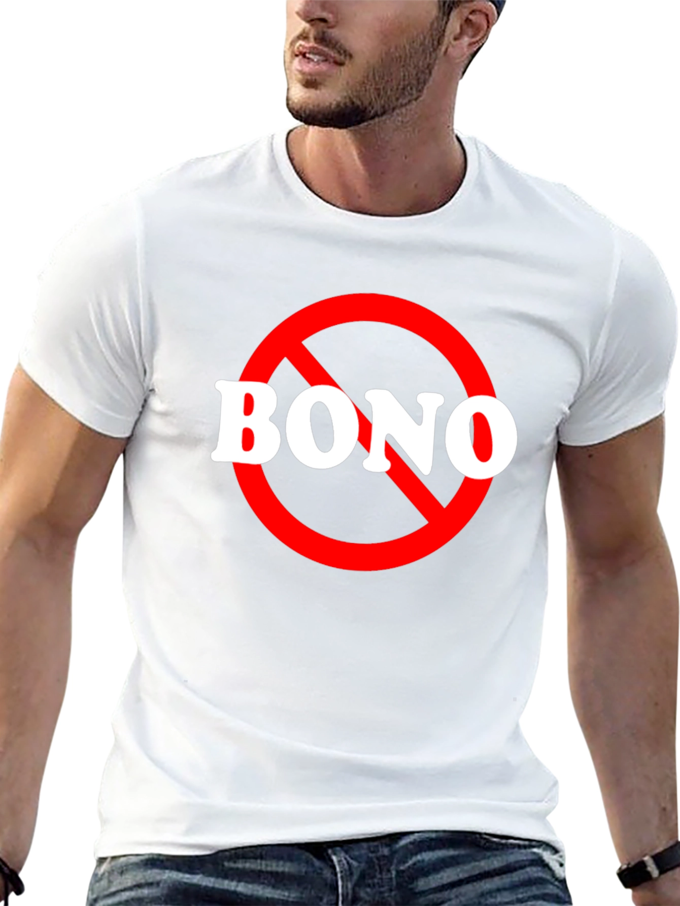 Anti-Bono T-Shirt - Black Cotton Tee