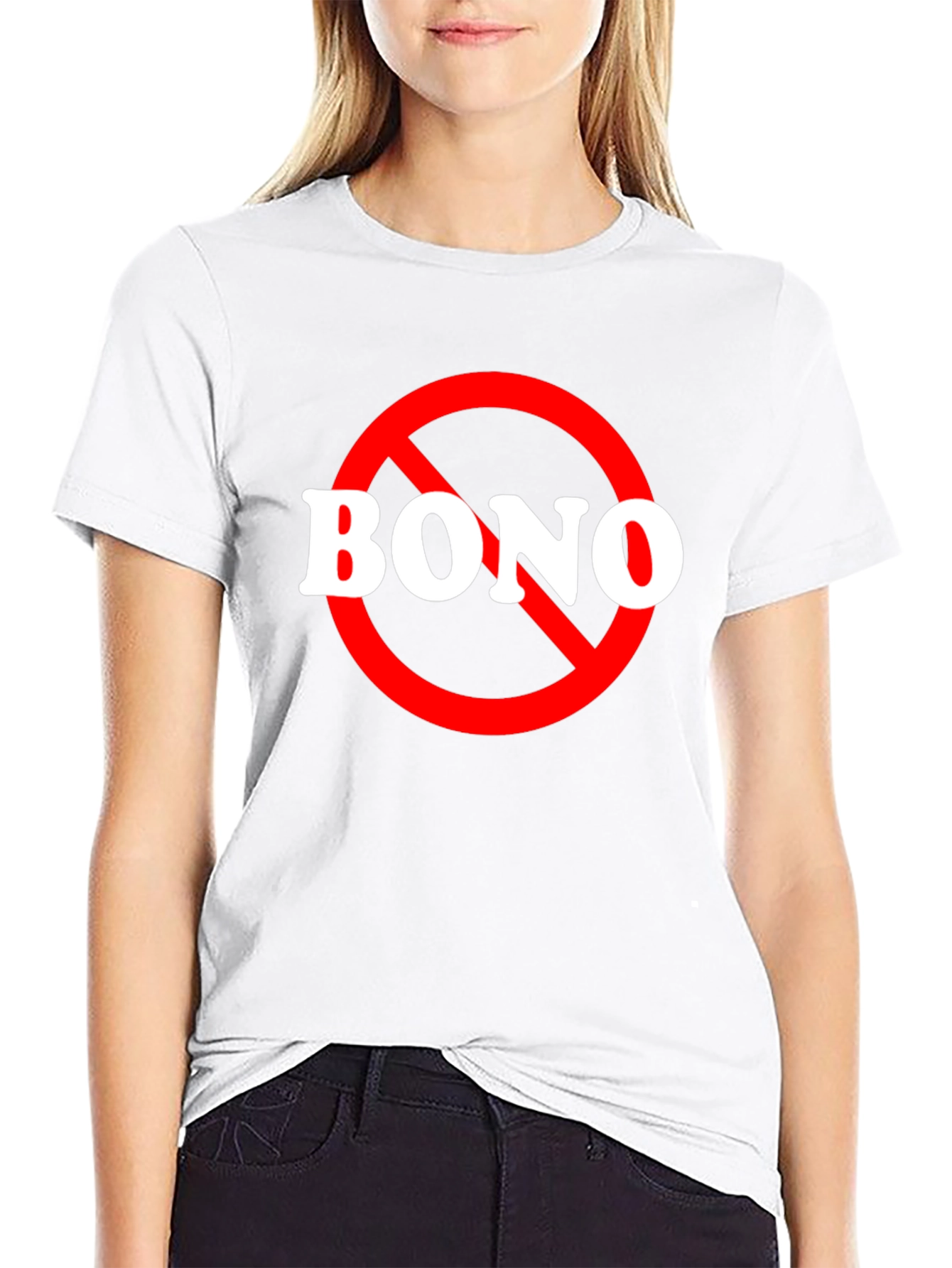 Anti-Bono T-Shirt - Black Cotton Tee