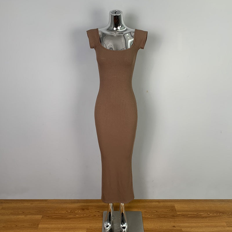 Sexy Low-Cut Bodycon Pencil Dress