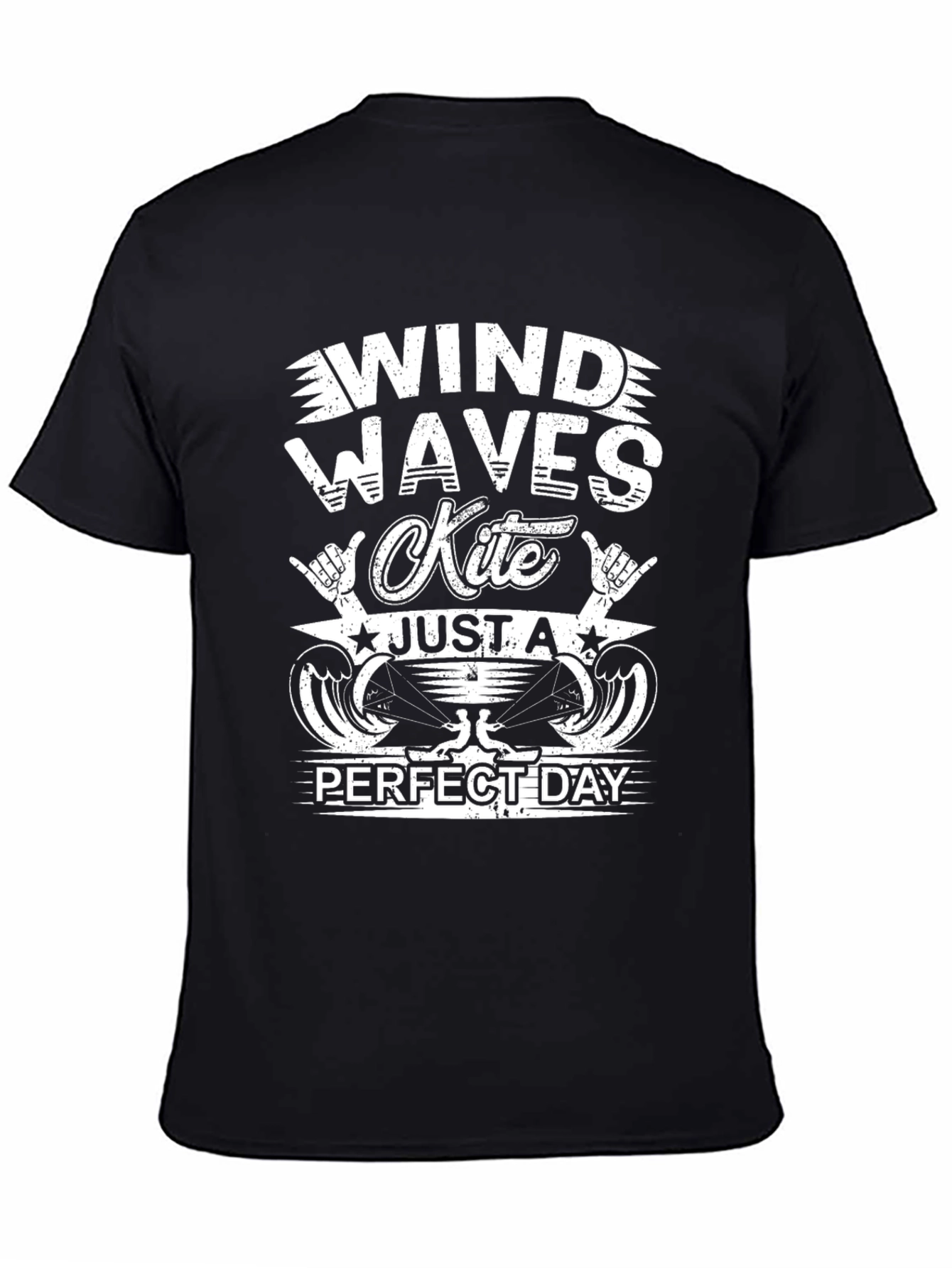 Wind Waves Kite Perfect Day T-Shirt