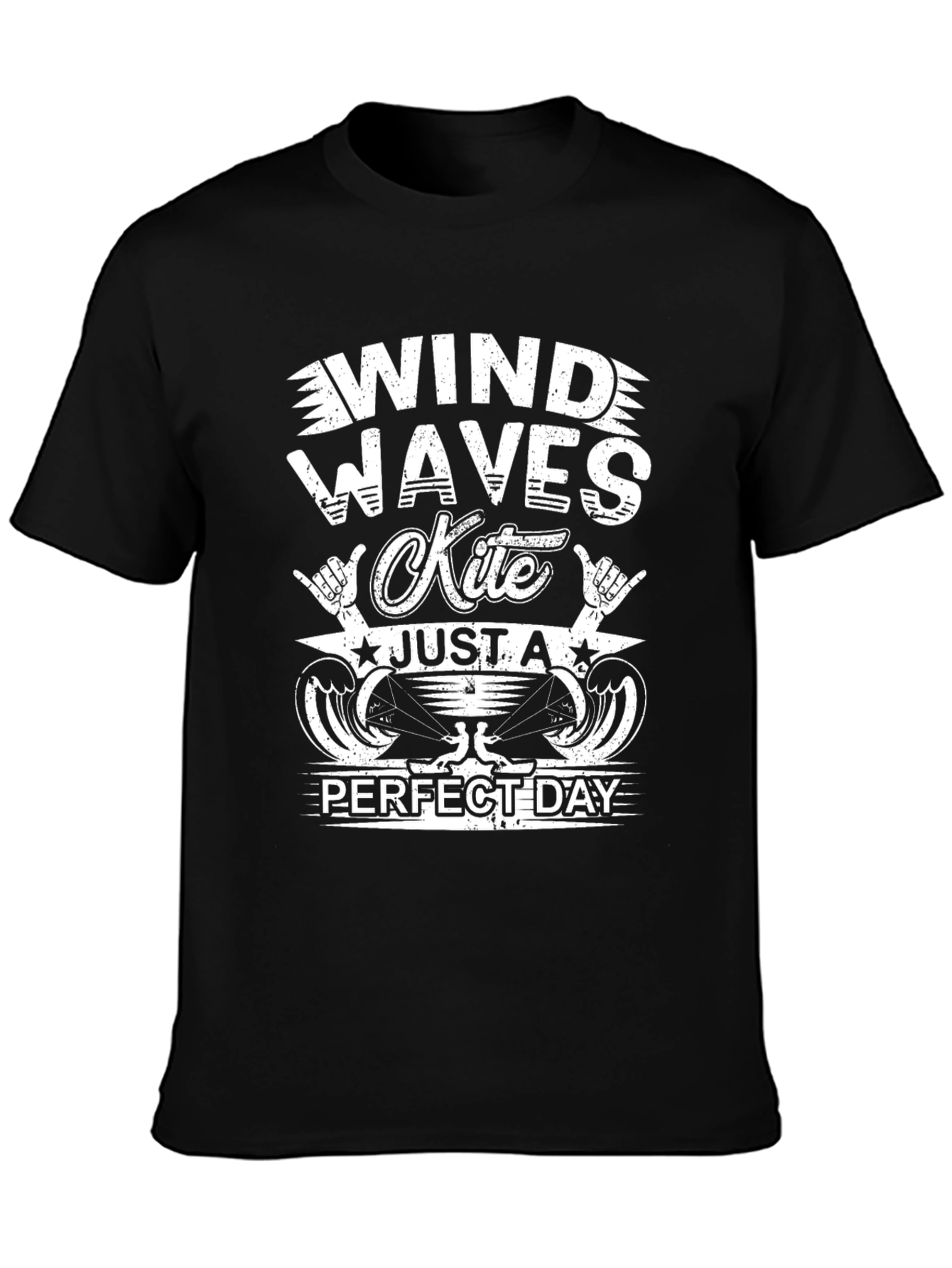 Wind Waves Kite Perfect Day T-Shirt
