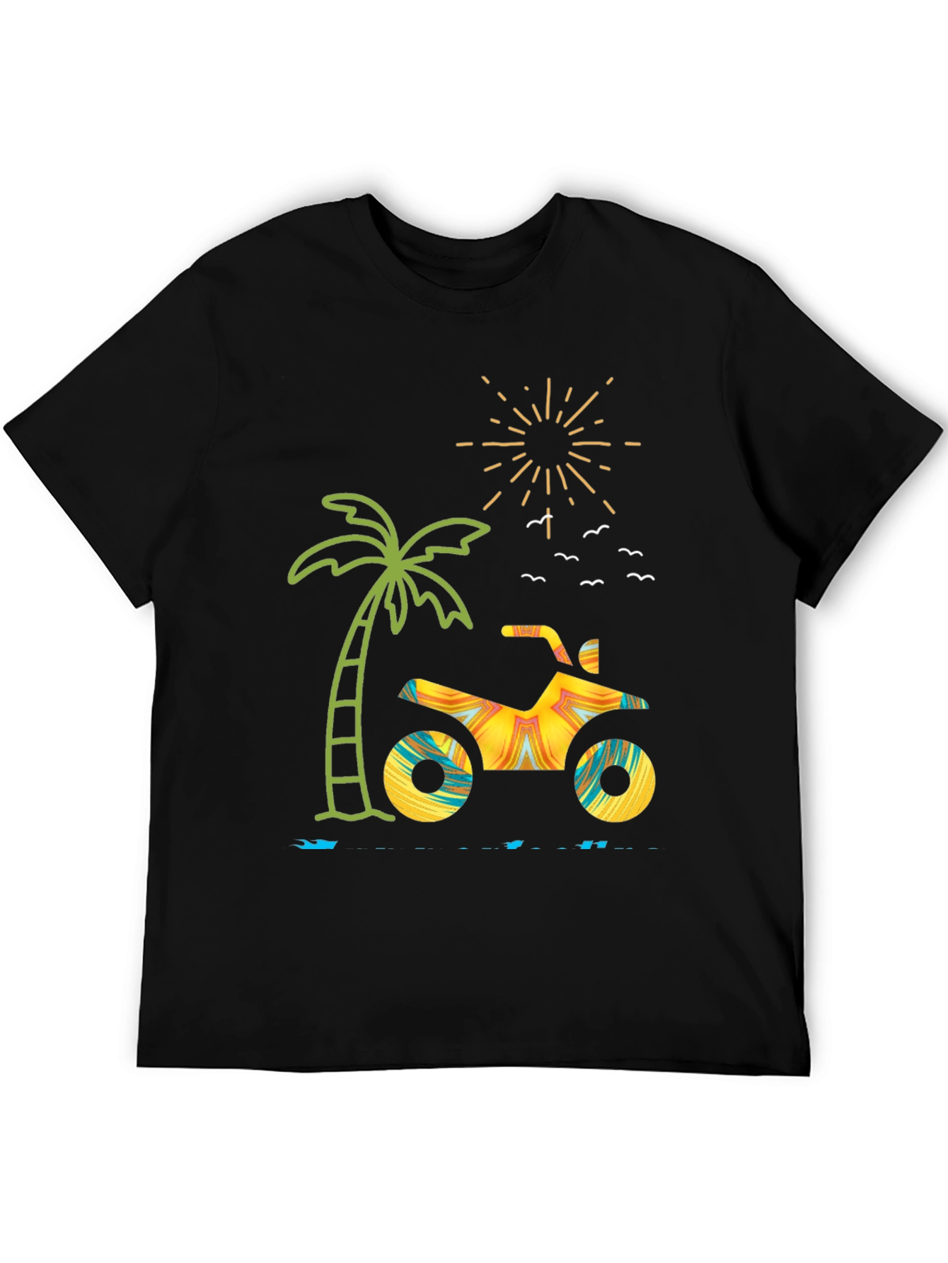 Tropical ATV T-Shirt: Beach Vibes