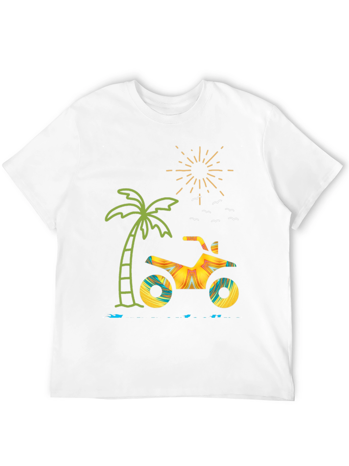 Tropical ATV T-Shirt: Beach Vibes
