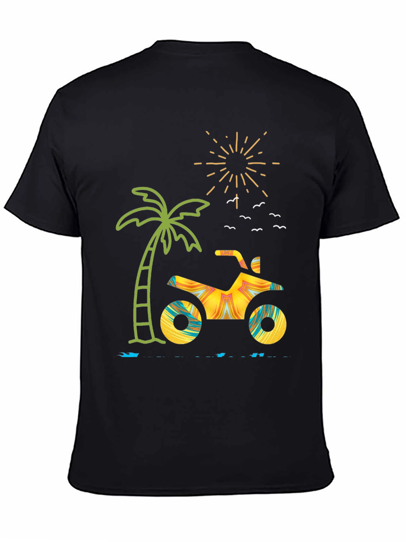 Tropical ATV T-Shirt: Beach Vibes