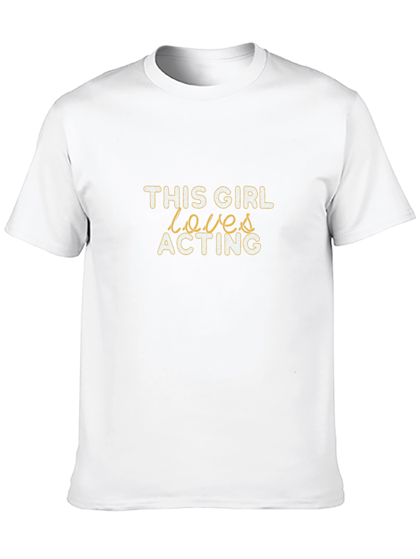 This Girl Loves Acting T-Shirt
