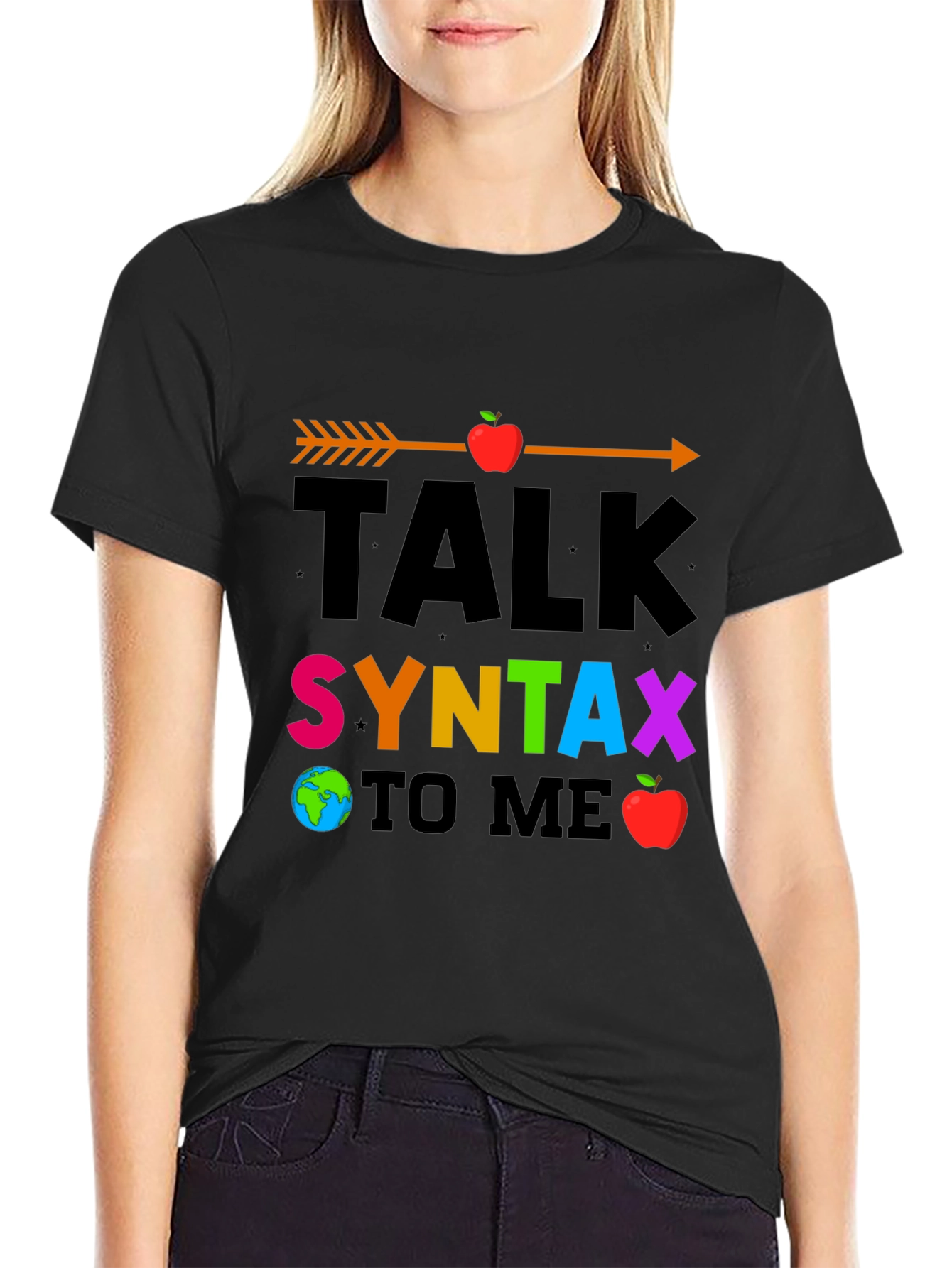 Talk Syntax To Me Graphic T-Shirt