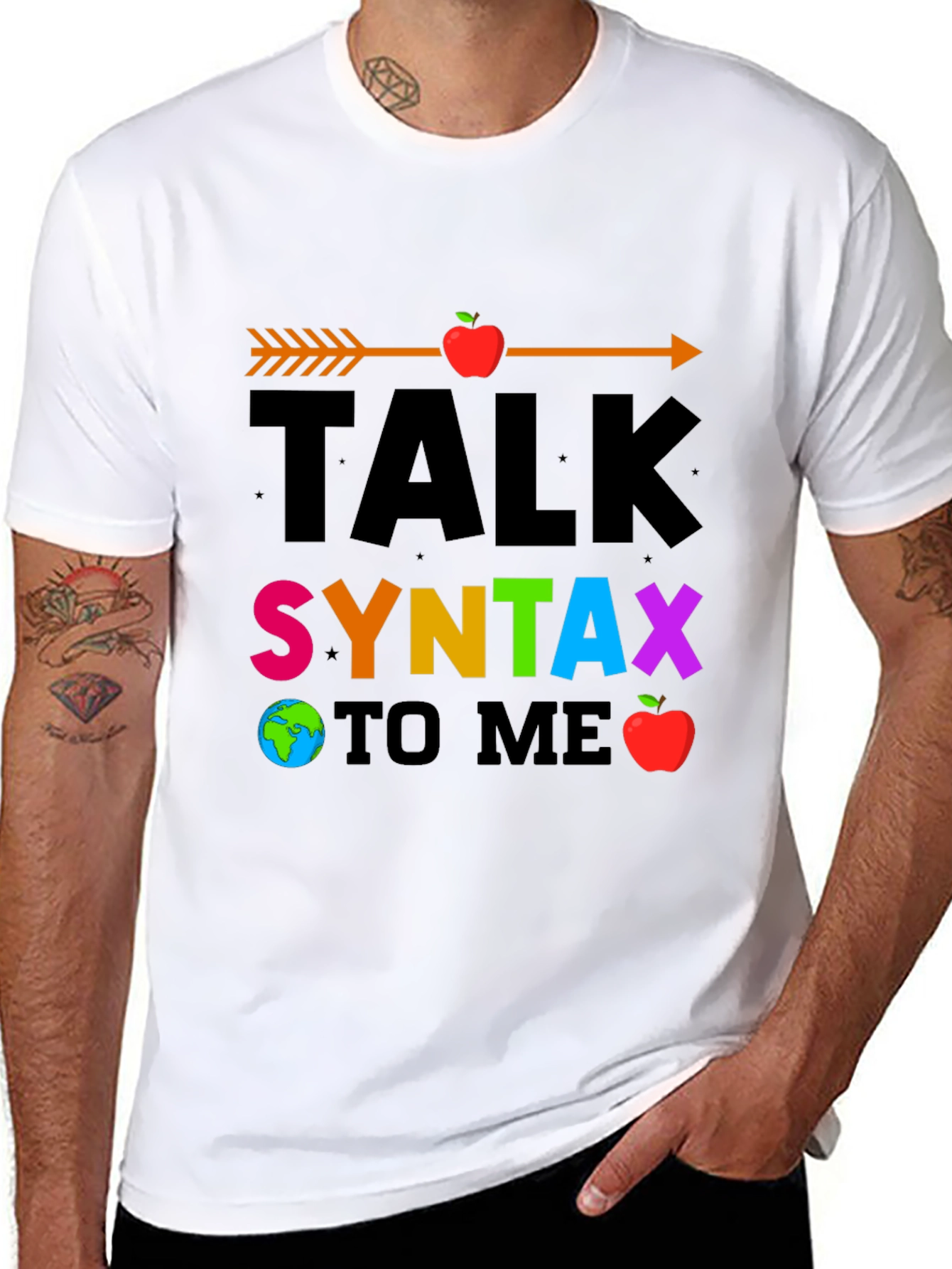 Talk Syntax To Me Graphic T-Shirt