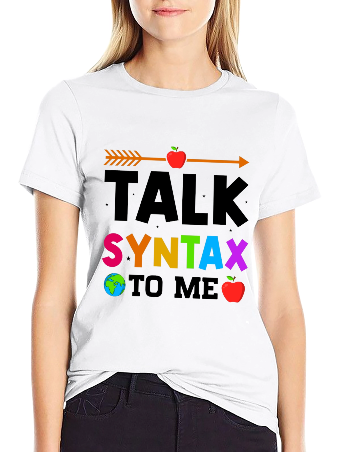Talk Syntax To Me Graphic T-Shirt