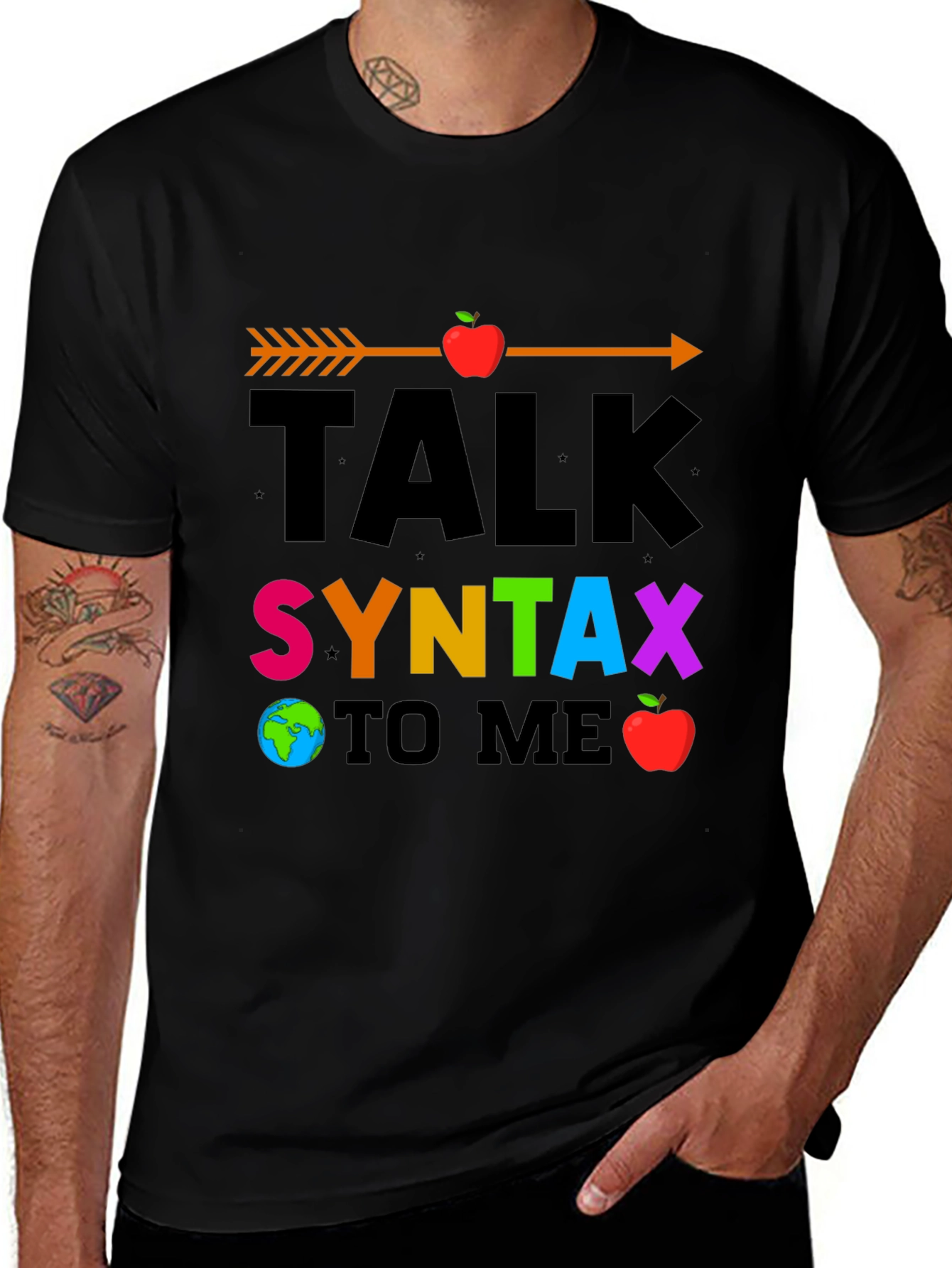 Talk Syntax To Me Graphic T-Shirt