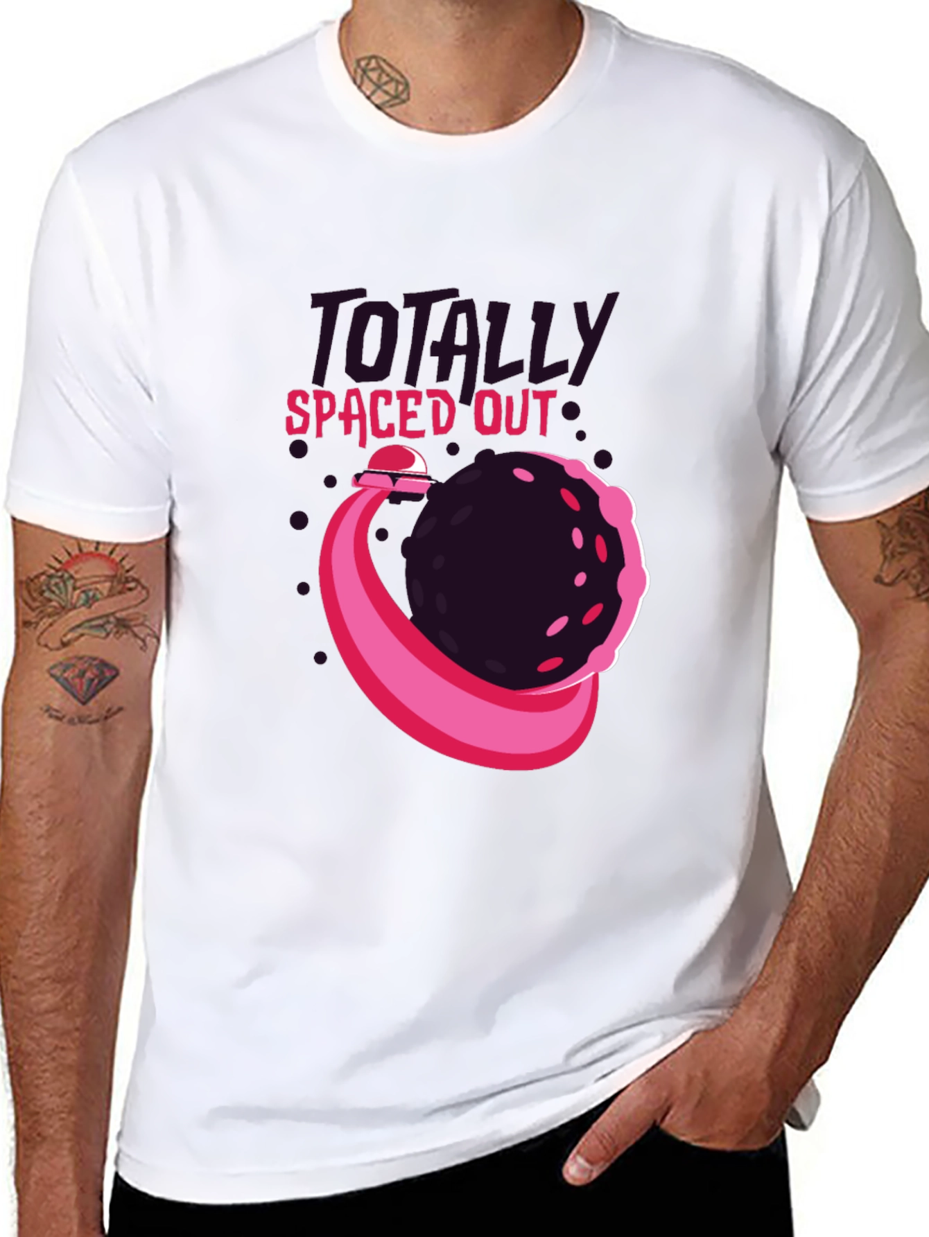 Totally Spaced Out T-Shirt - Unique Graphic Tee