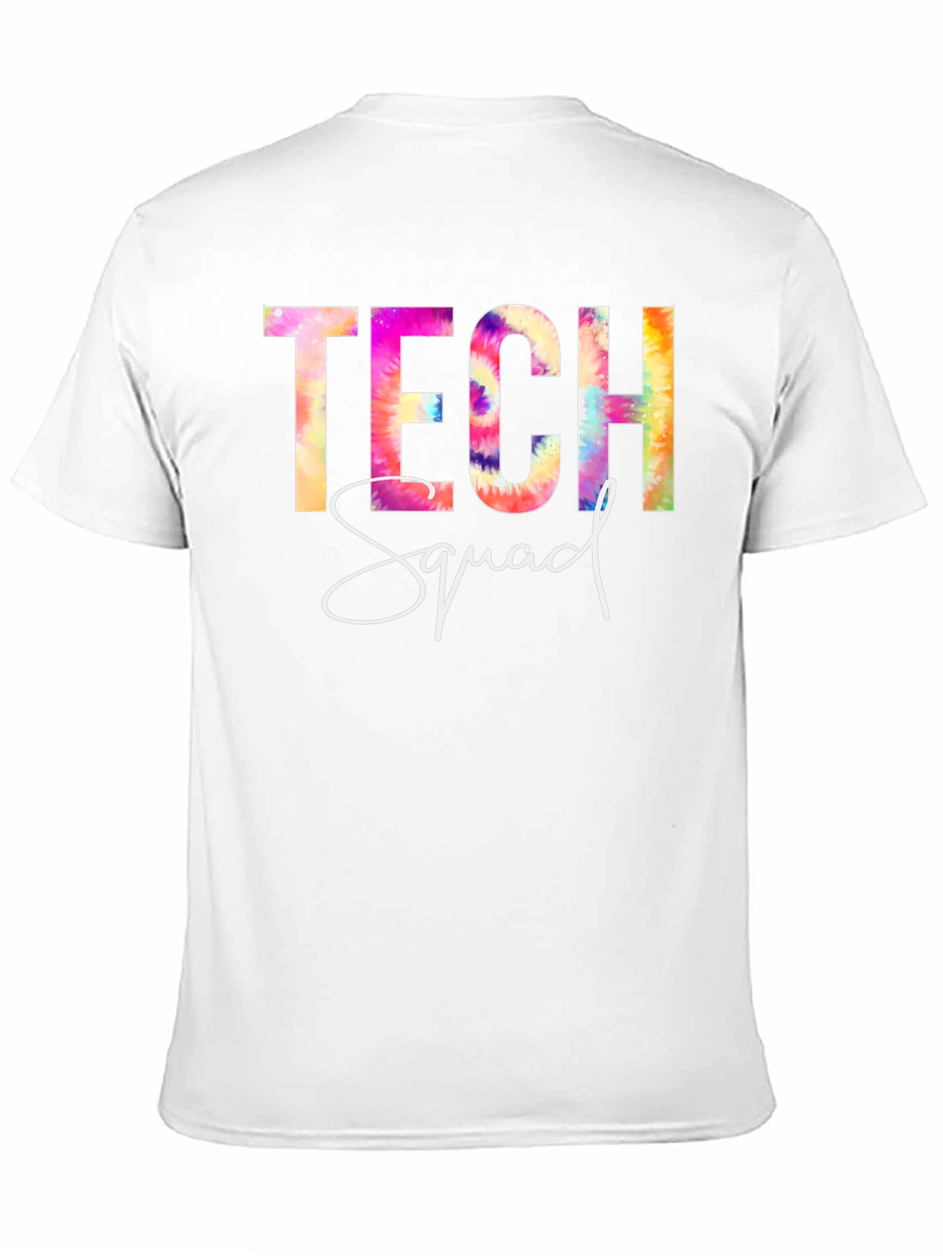 Tech Squad Tie-Dye Graphic T-Shirt