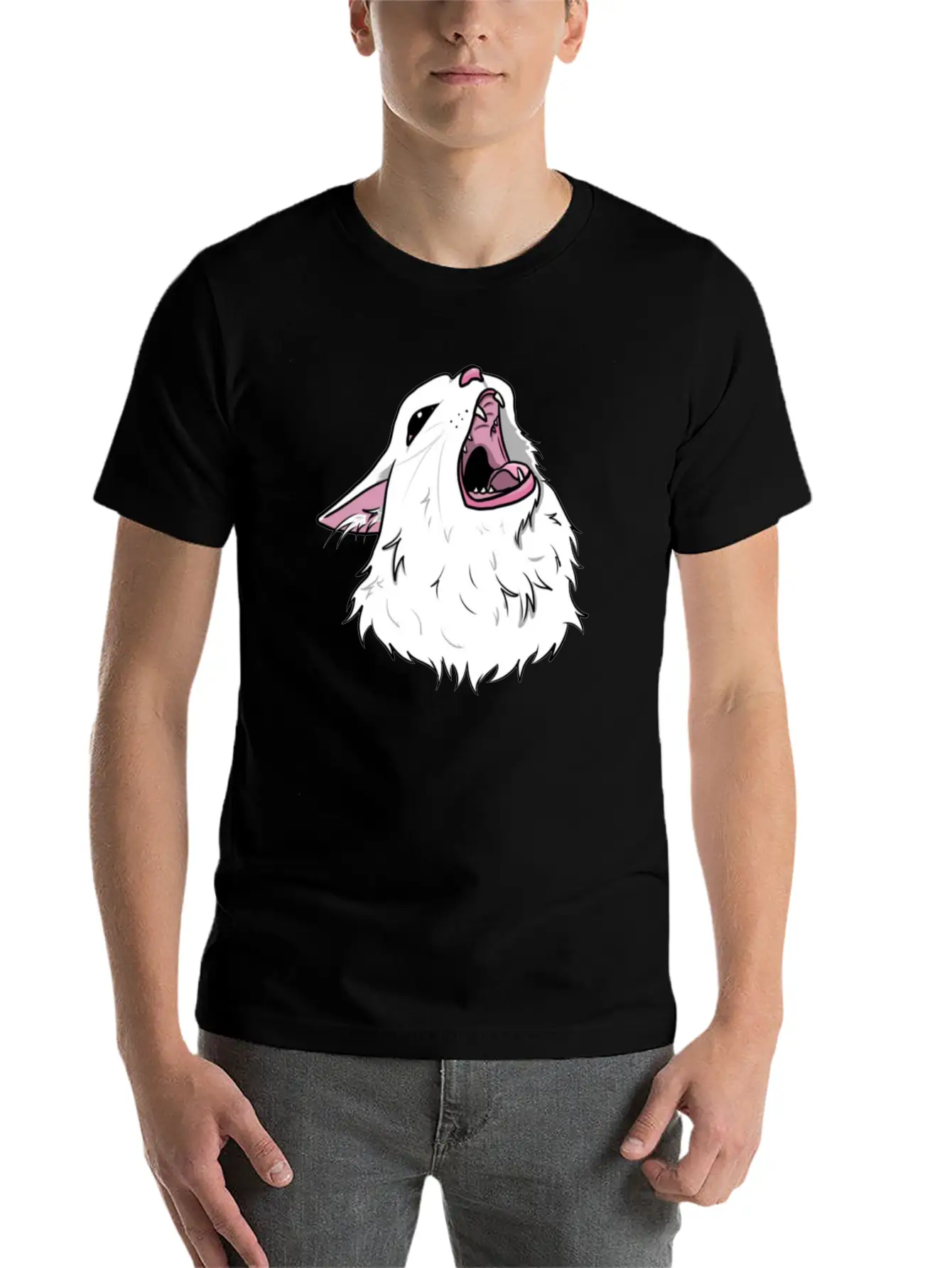 8 Bit Screamin Thurston The Cat Meme Comfortable Minimalist Graphic Tee – Summer Style Essential