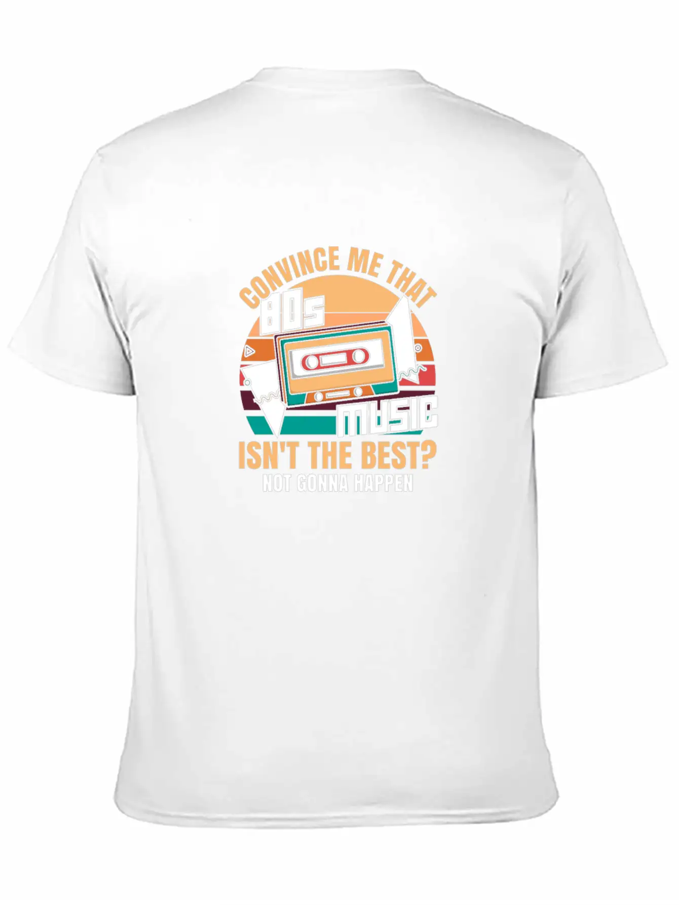 80s Music Essential Cotton Tee For Daily Outfits – Unisex Style