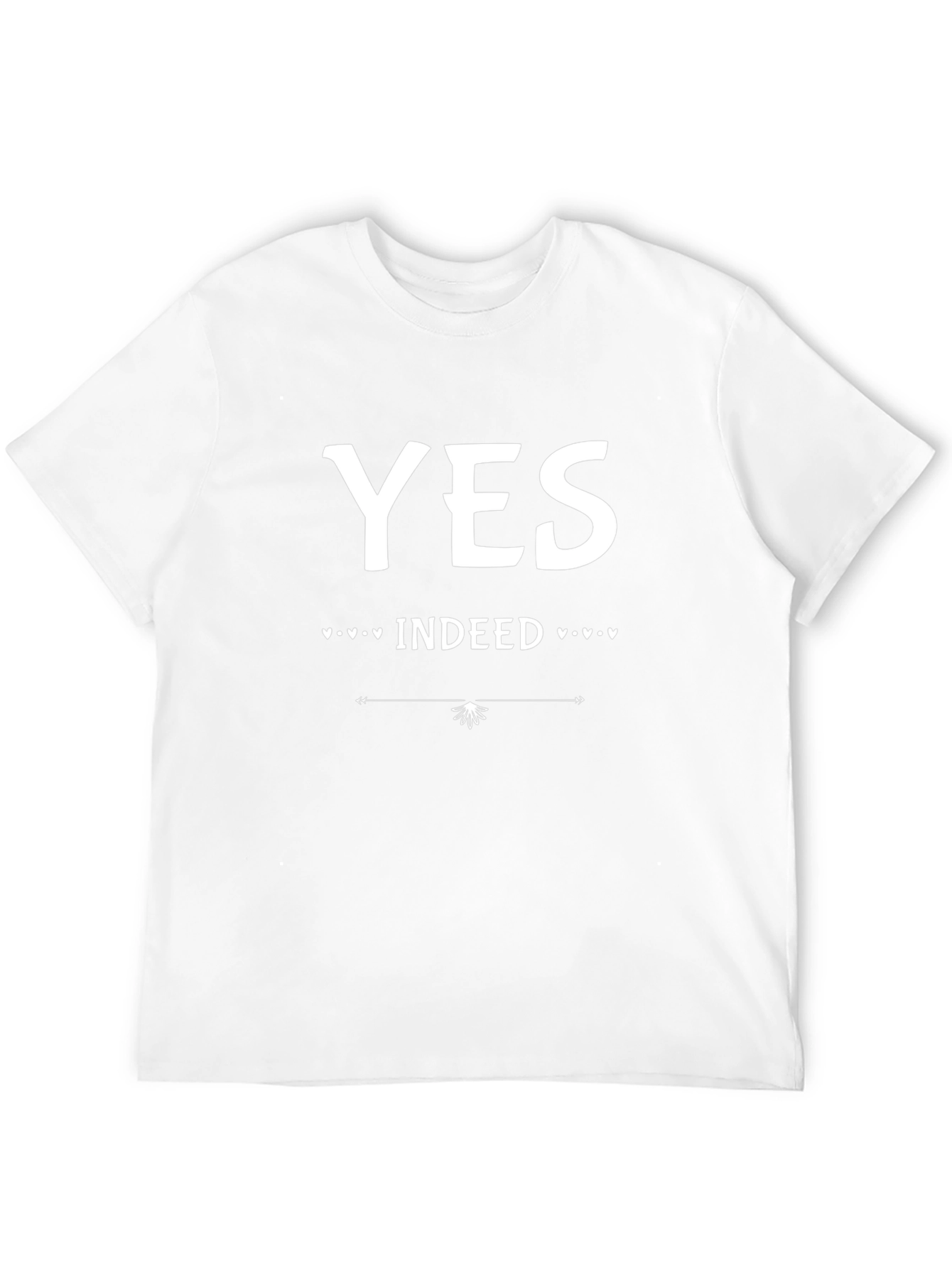 Yes Indeed Graphic T-Shirt - Casual Wear