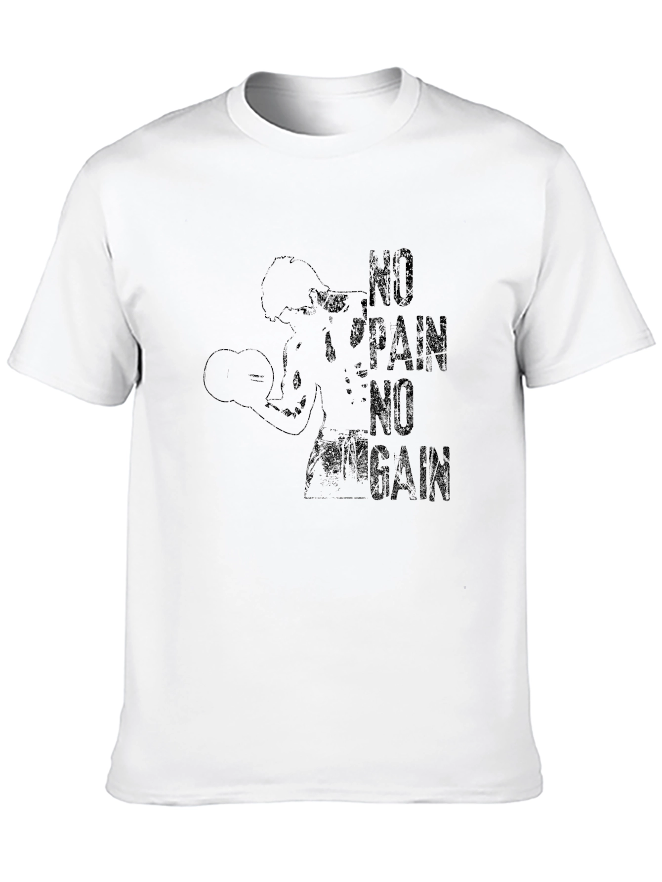 No Pain No Gain Graphic Tee