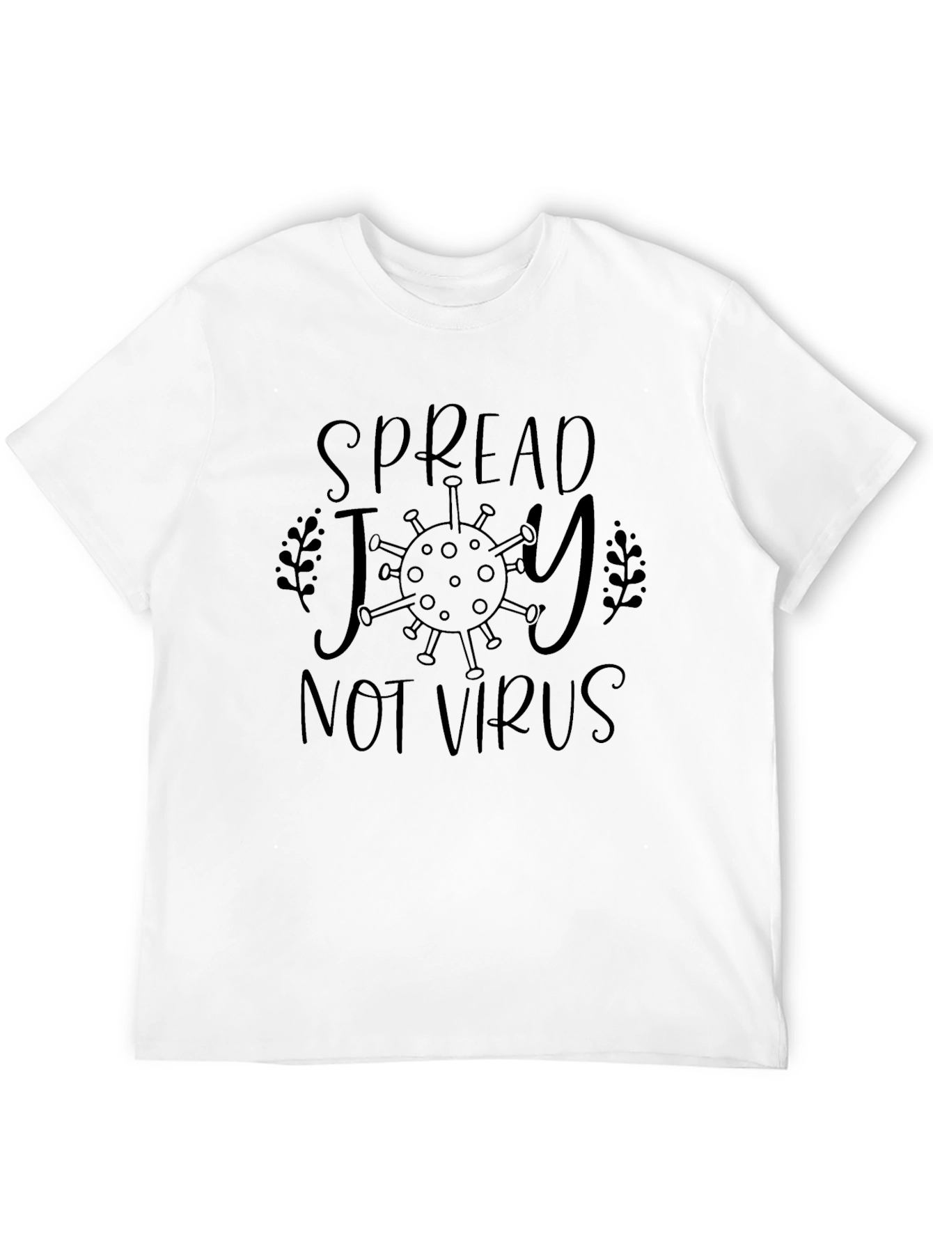 Spread Joy Not Virus Graphic Tee