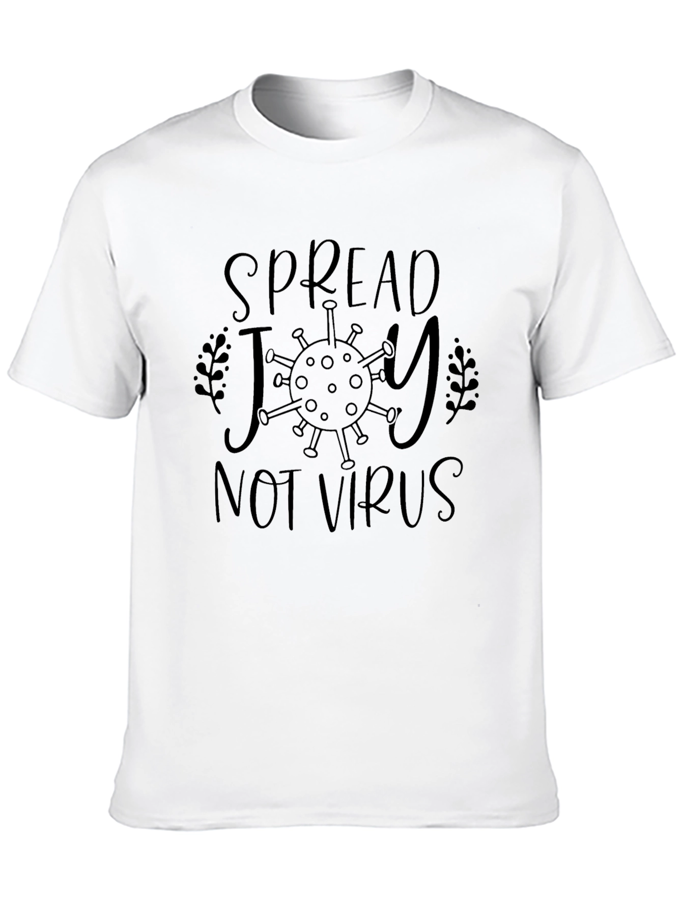 Spread Joy Not Virus Graphic Tee