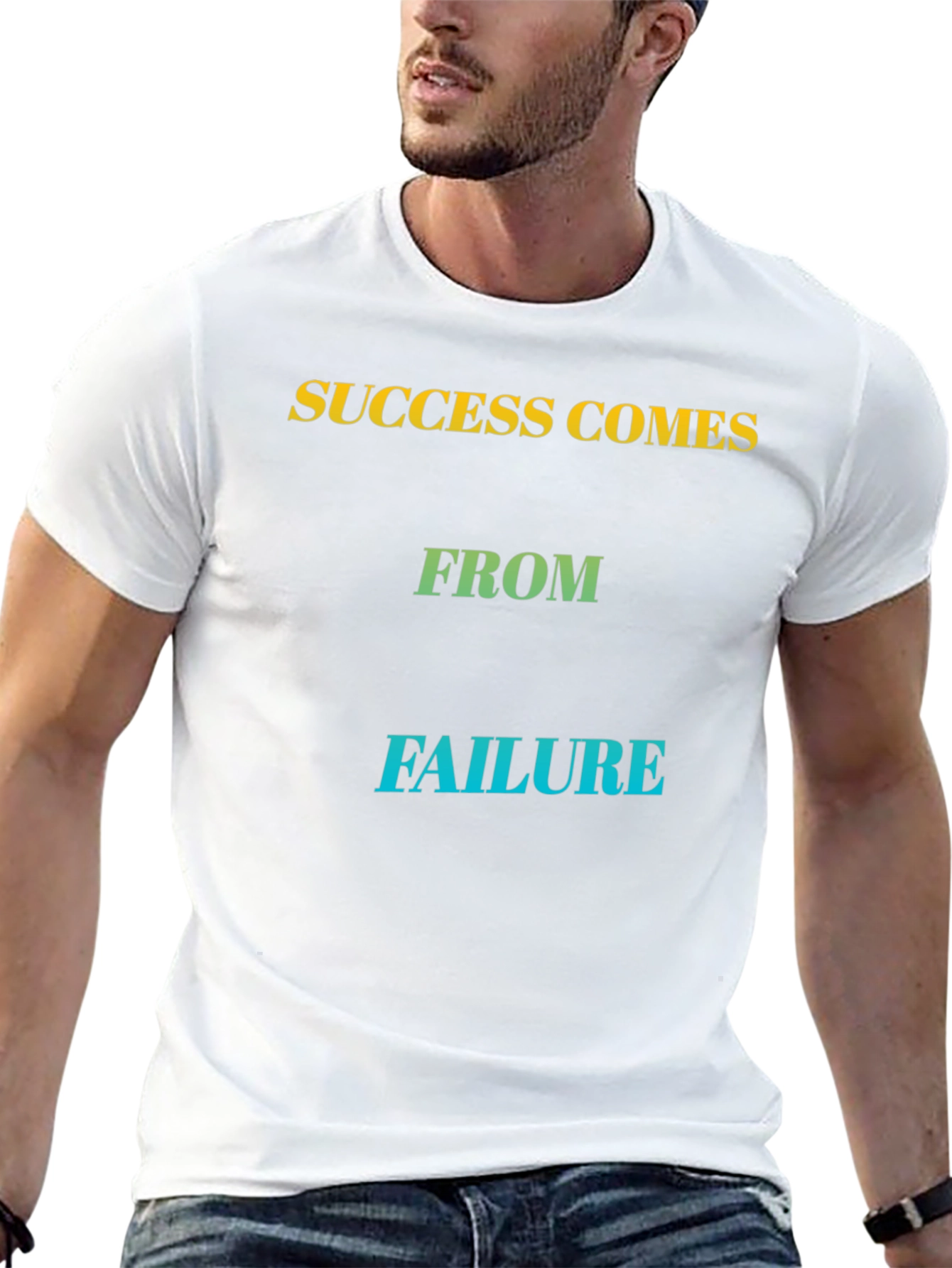 Success From Failure Black Graphic Tee