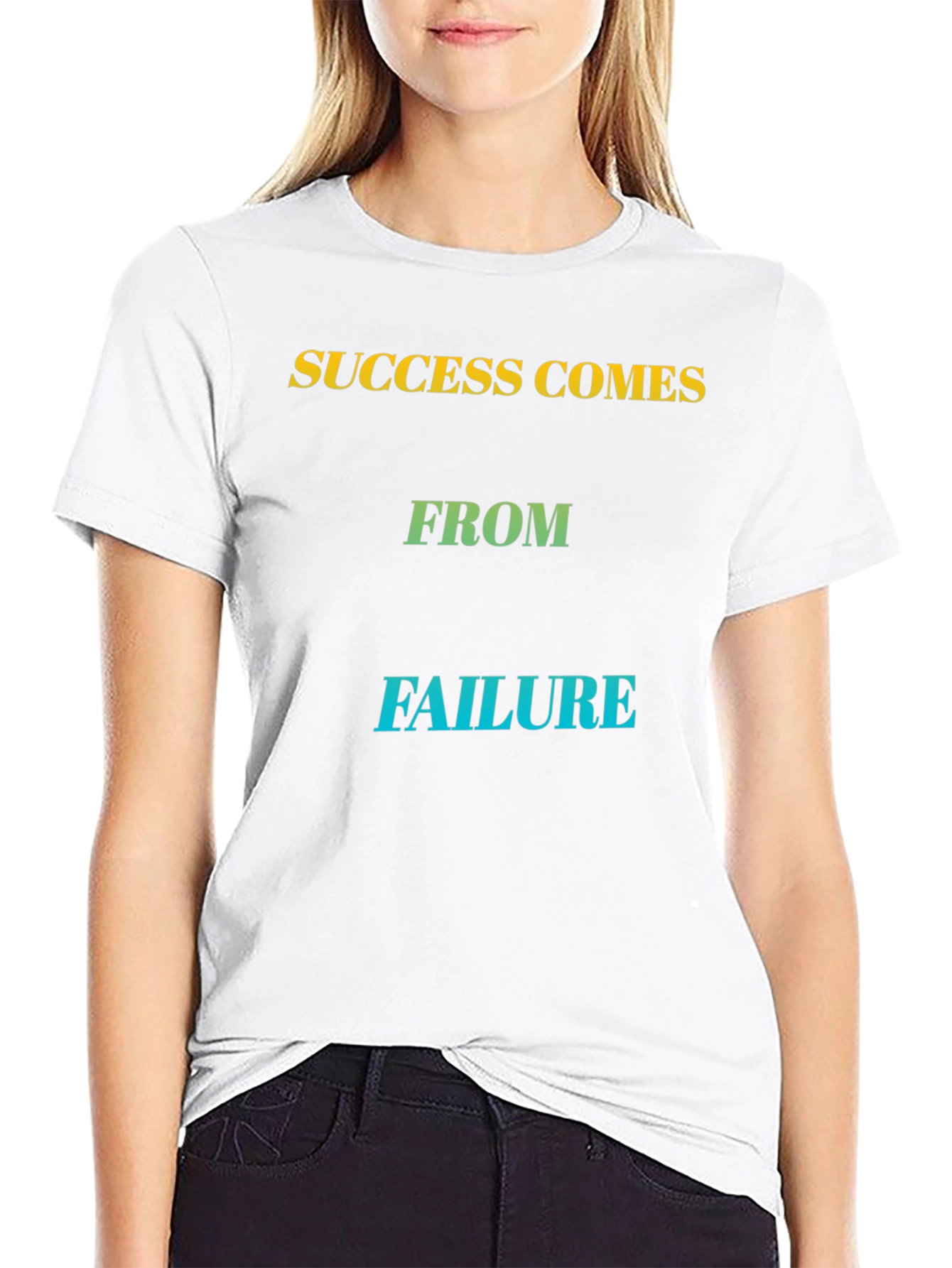 Success From Failure Black Graphic Tee