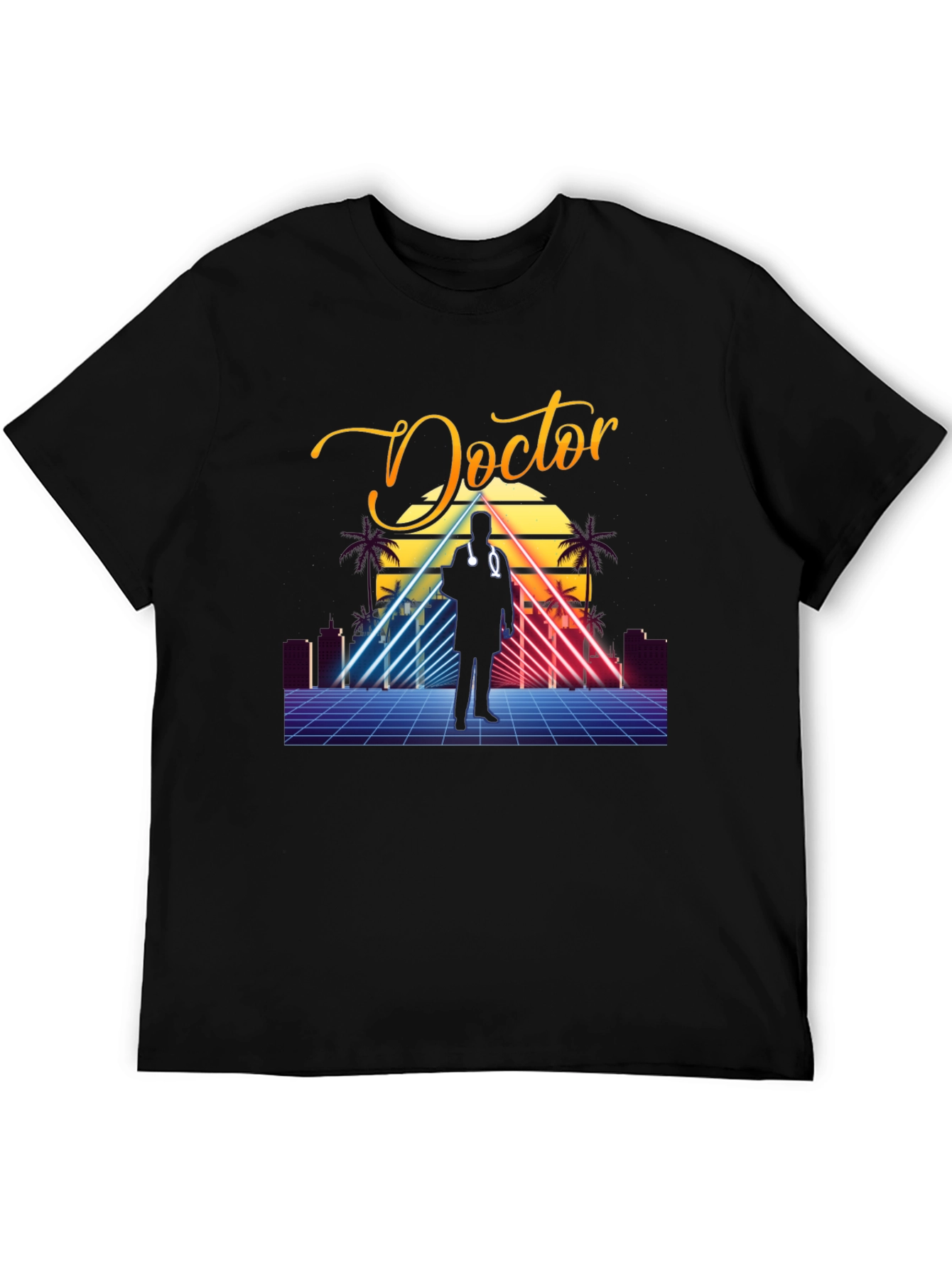 Retro Doctor T-Shirt - 80s Style Graphic Tee