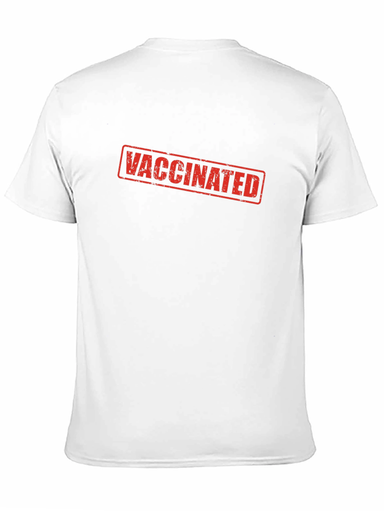 Vaccinated Graphic Tee - Black