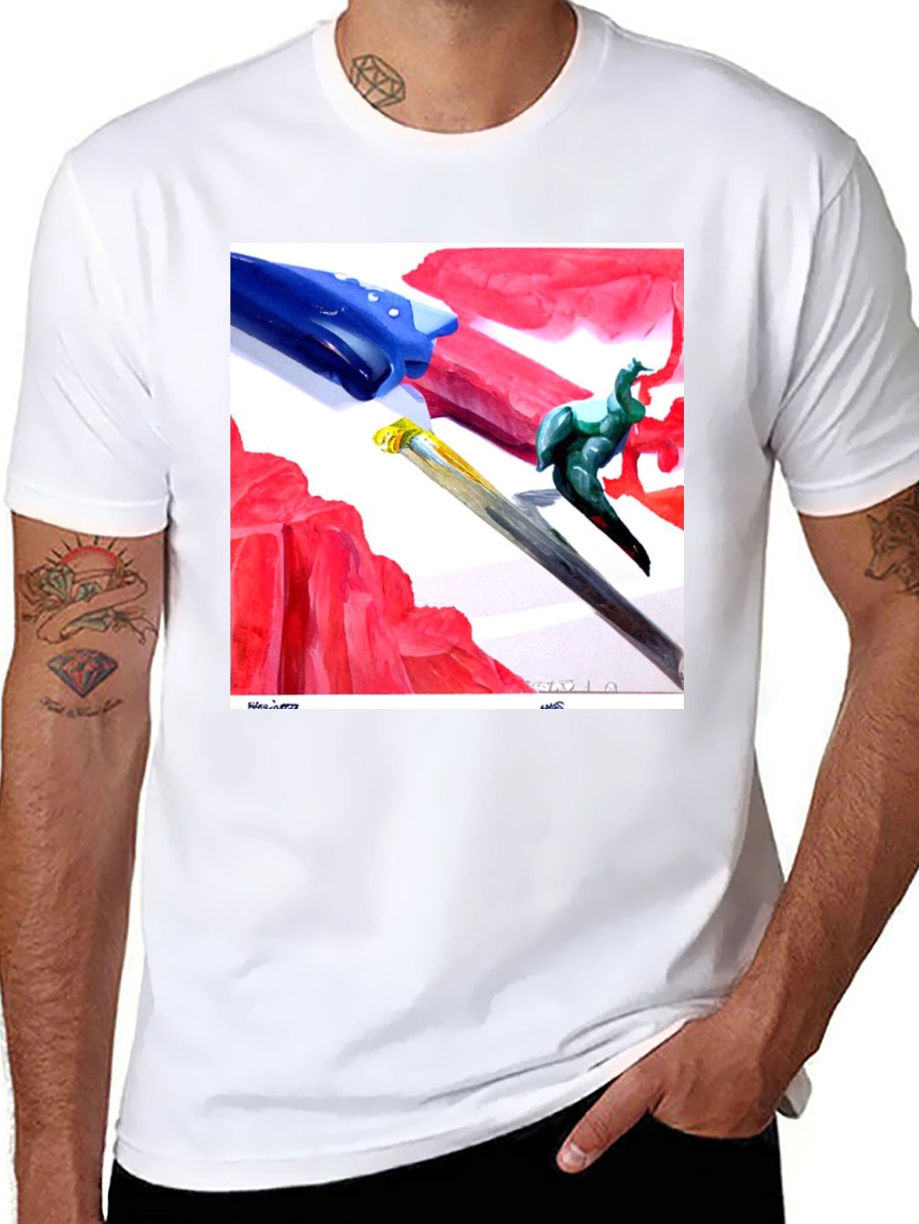 Abstract Art T-Shirt - Modern Artistic Tee