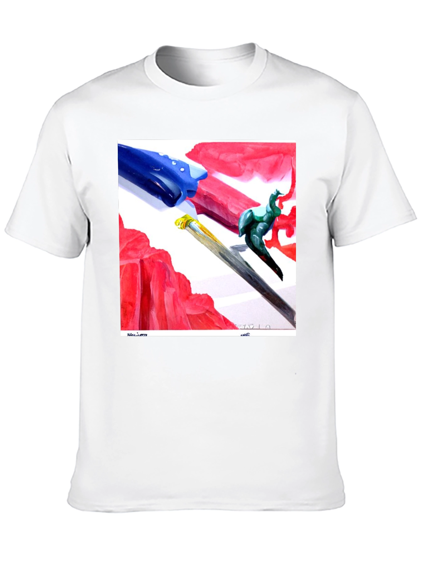Abstract Art T-Shirt - Modern Artistic Tee