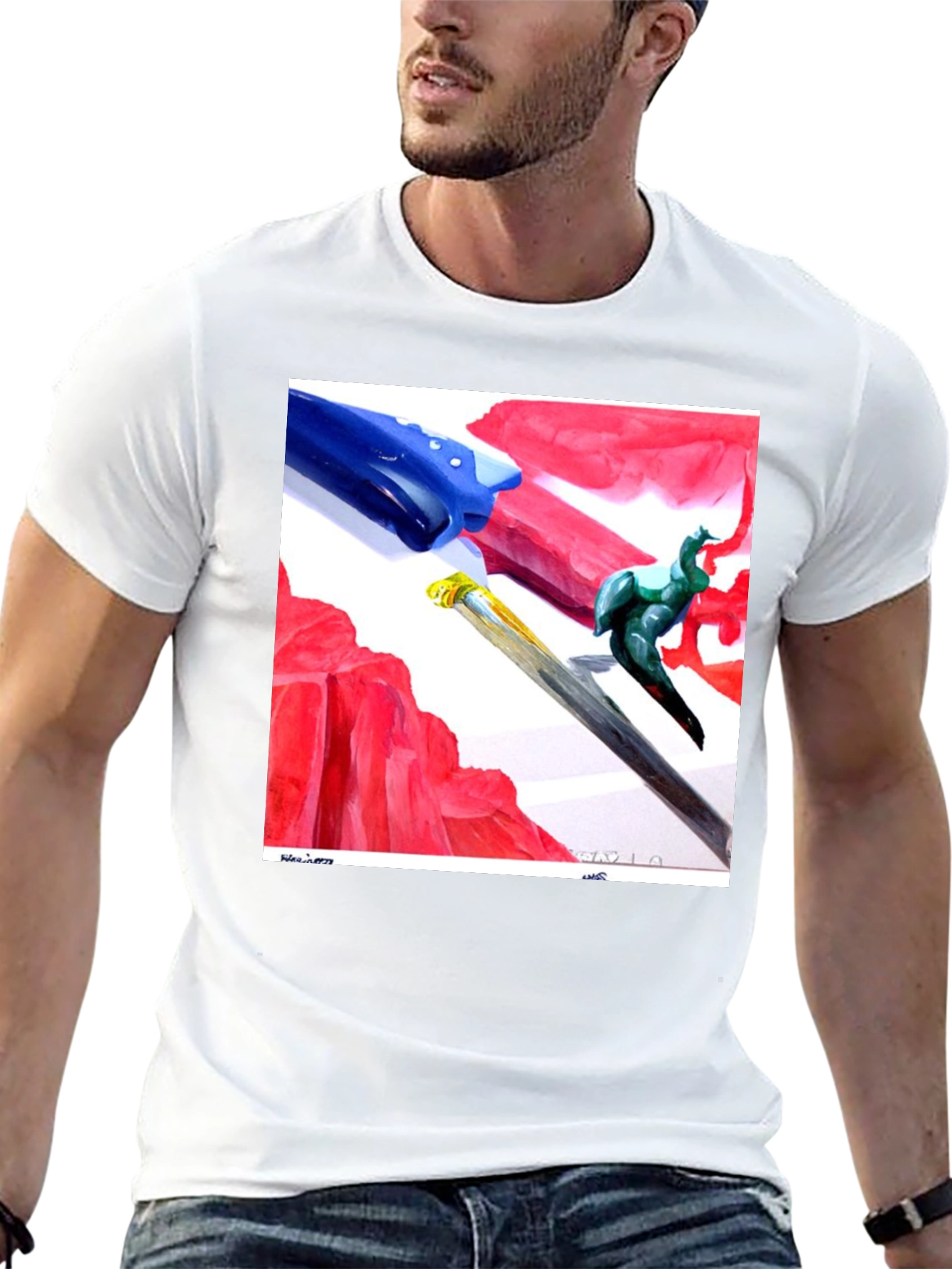 Abstract Art T-Shirt - Modern Artistic Tee