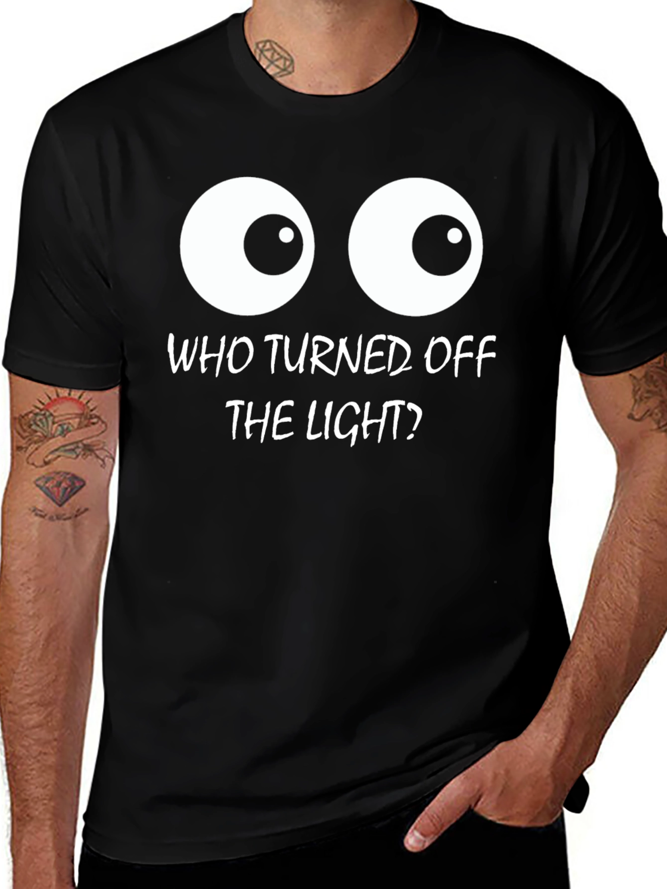Who Turned Off the Light? Graphic Tee