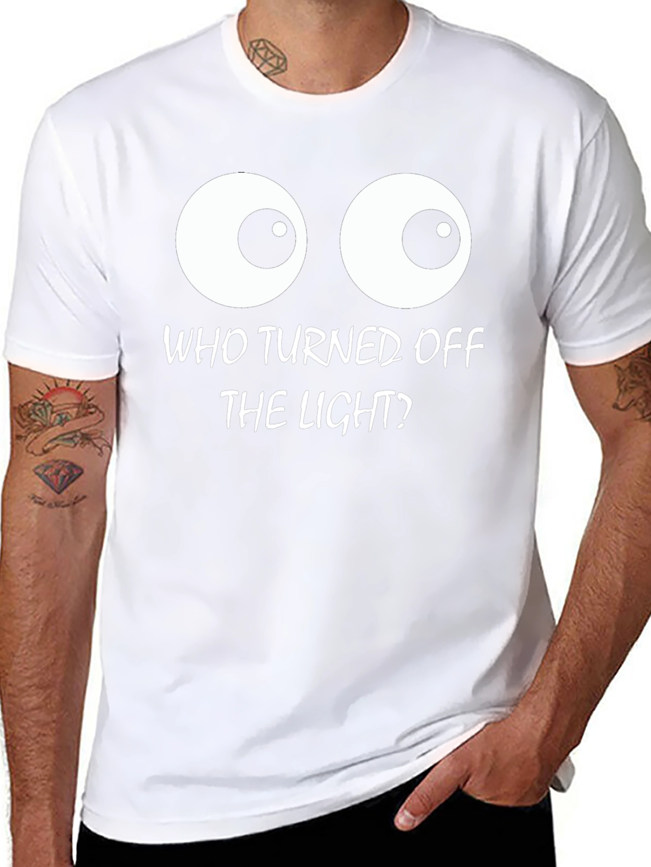 Who Turned Off the Light? Graphic Tee