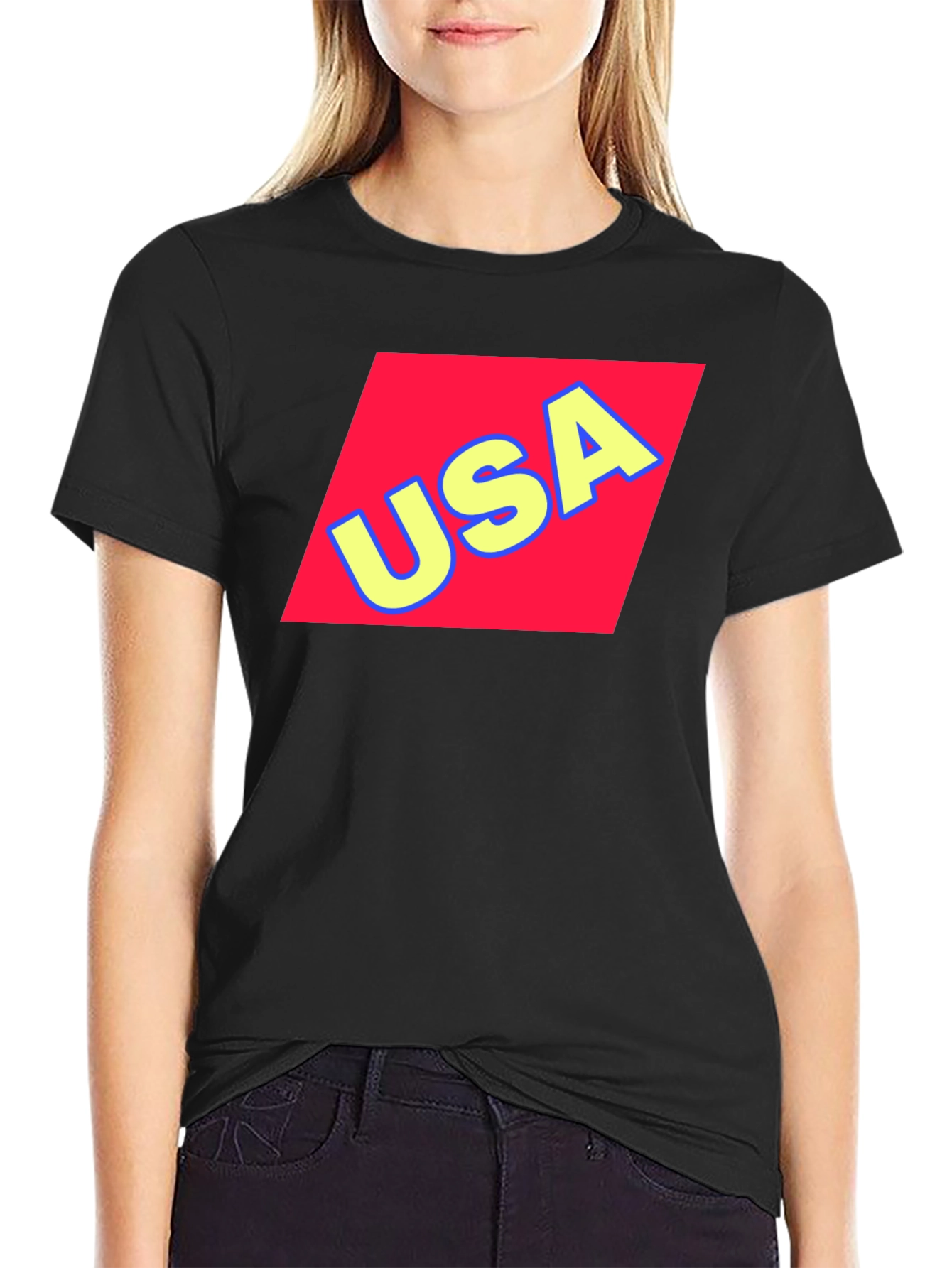 USA Graphic Tee - Patriotic Style